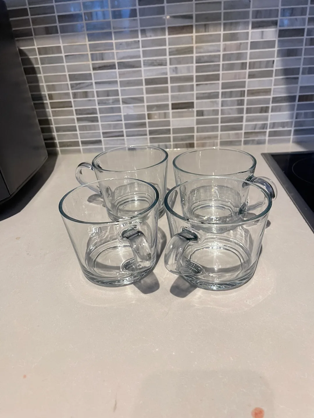 IKEA Vardagen Glass Mug — set of 4 thumbnail