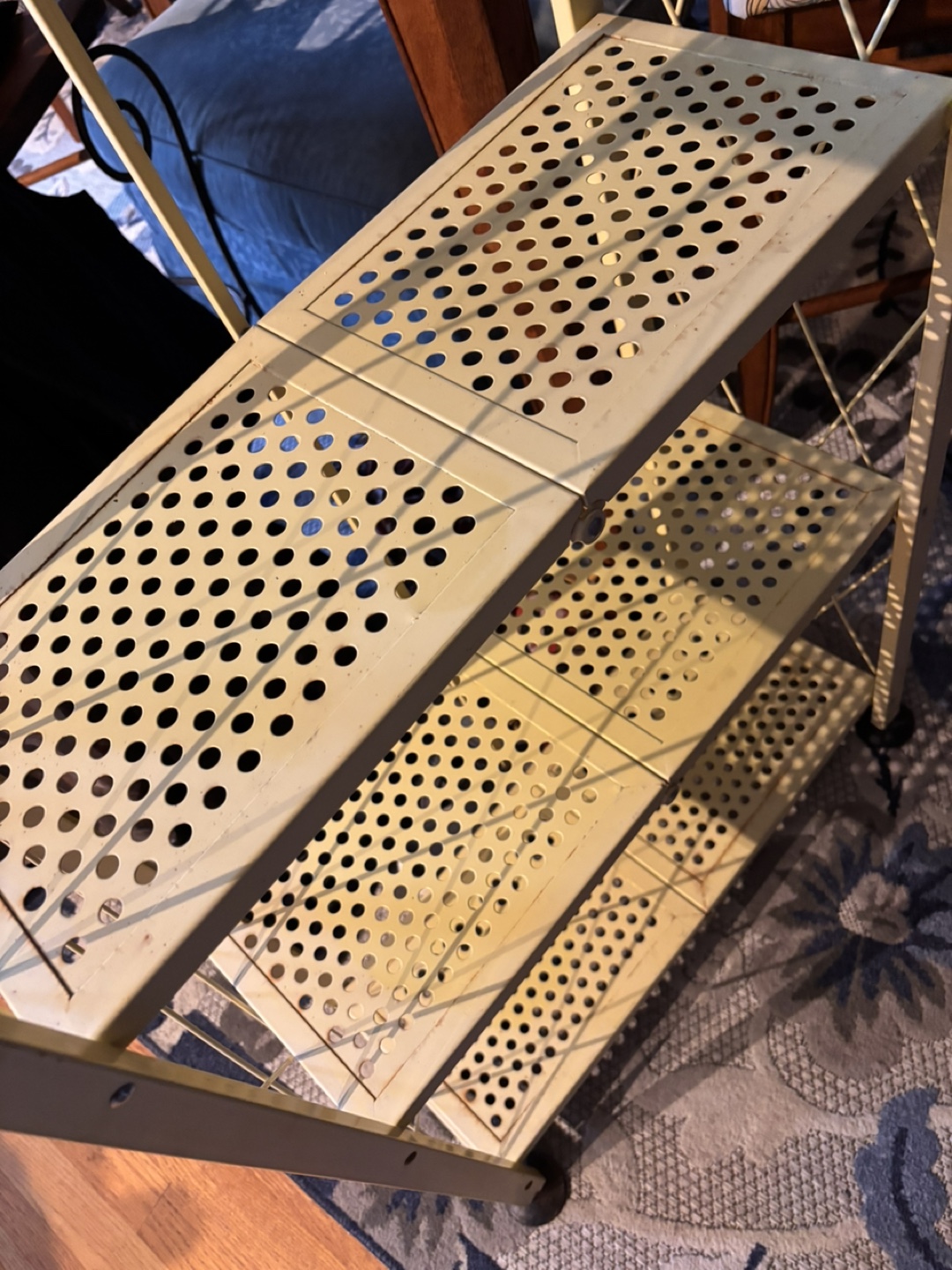 Origami brand: Metal Shelf Rack - Yellow - photo 2