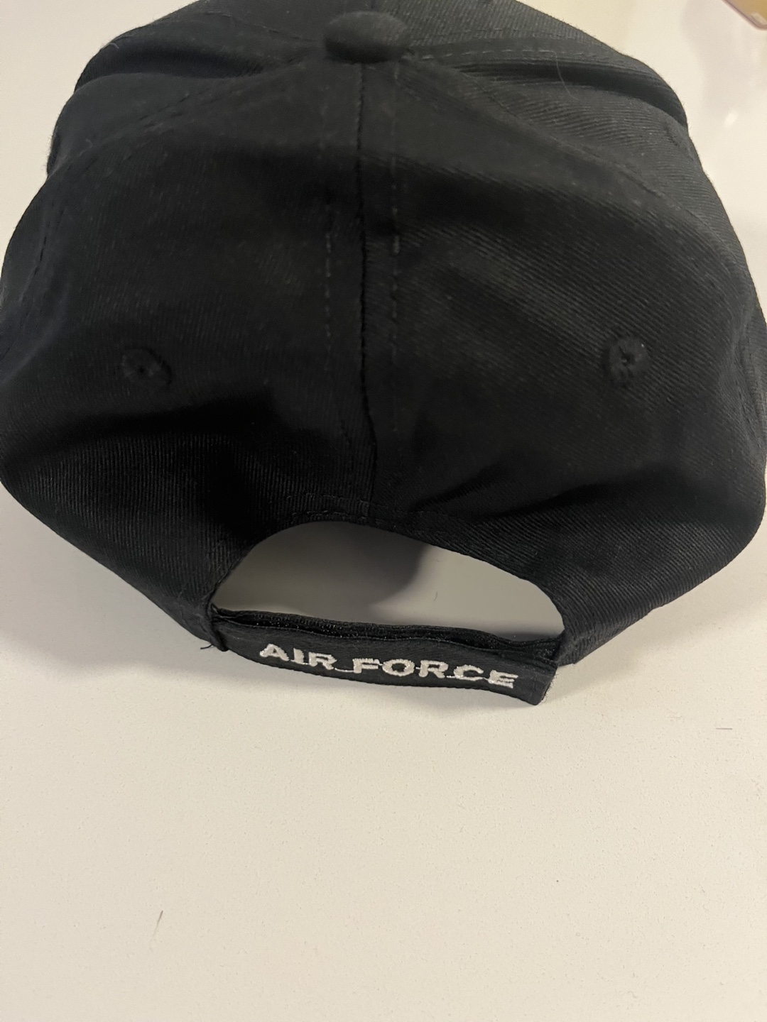 U.S. Air Force Retired Black Cap - photo 4