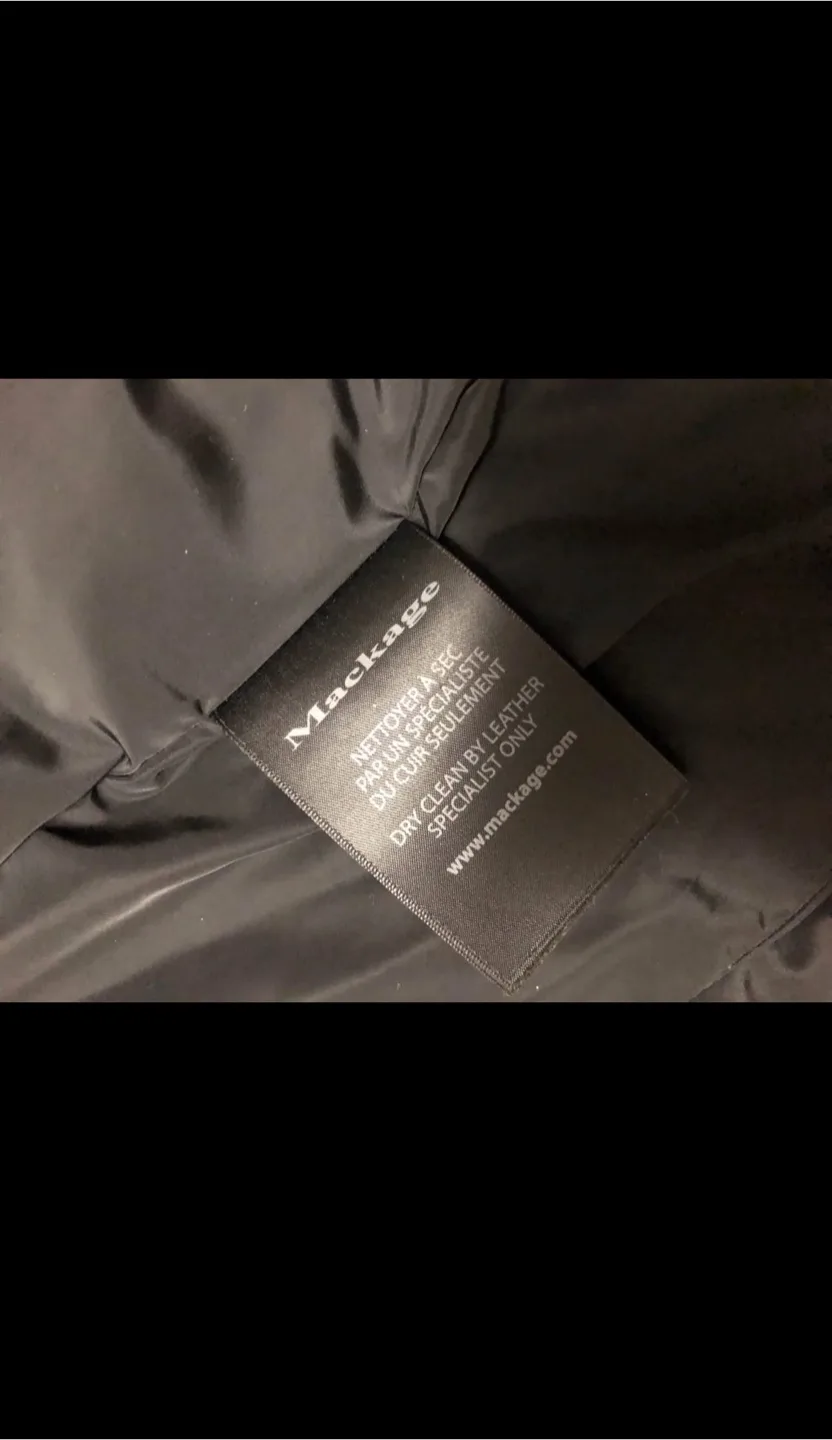 Mackage Jacket xs image indicator(4)