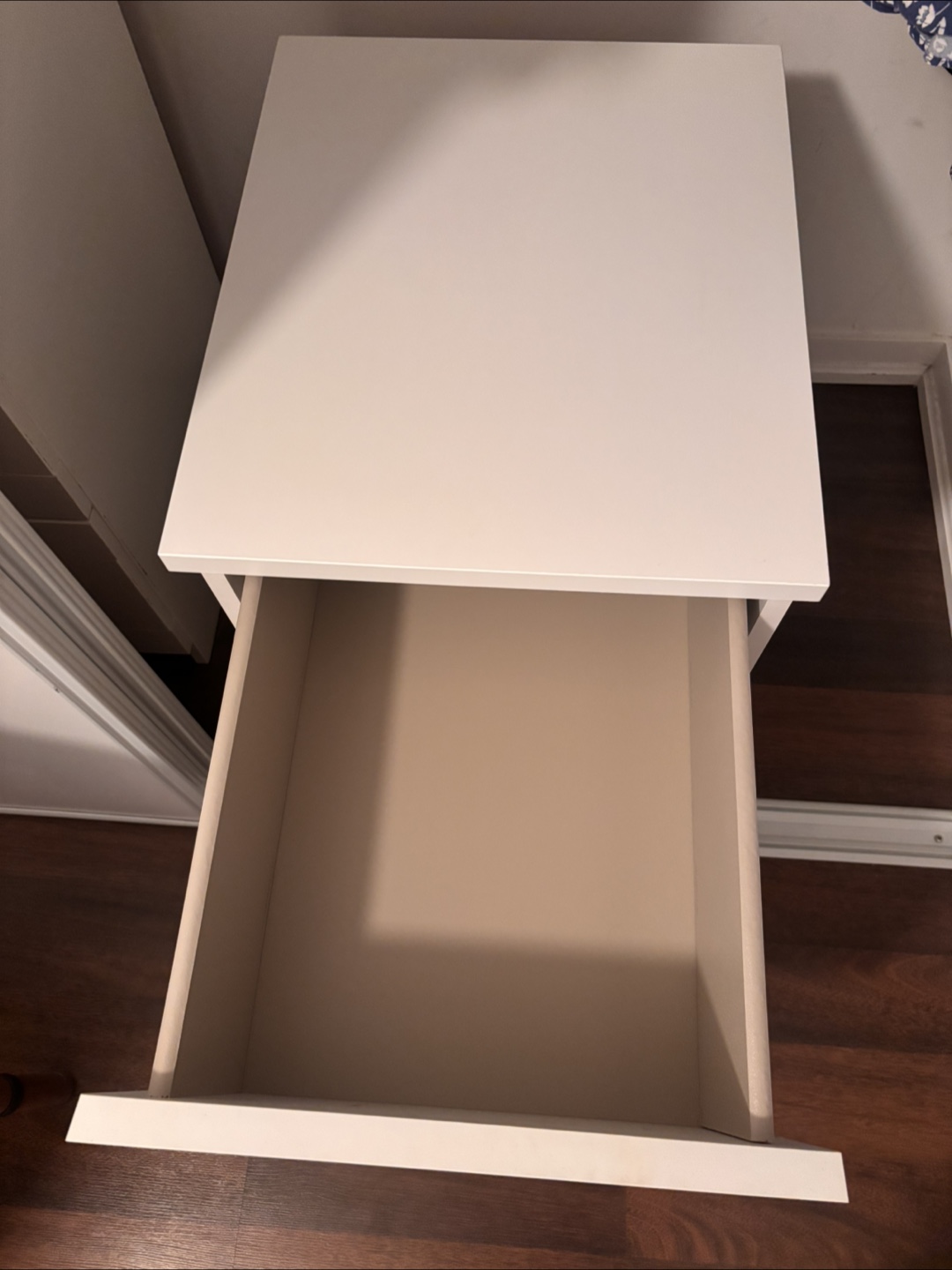 IKEA Malm 2-Drawer Nightstand - White - photo 3