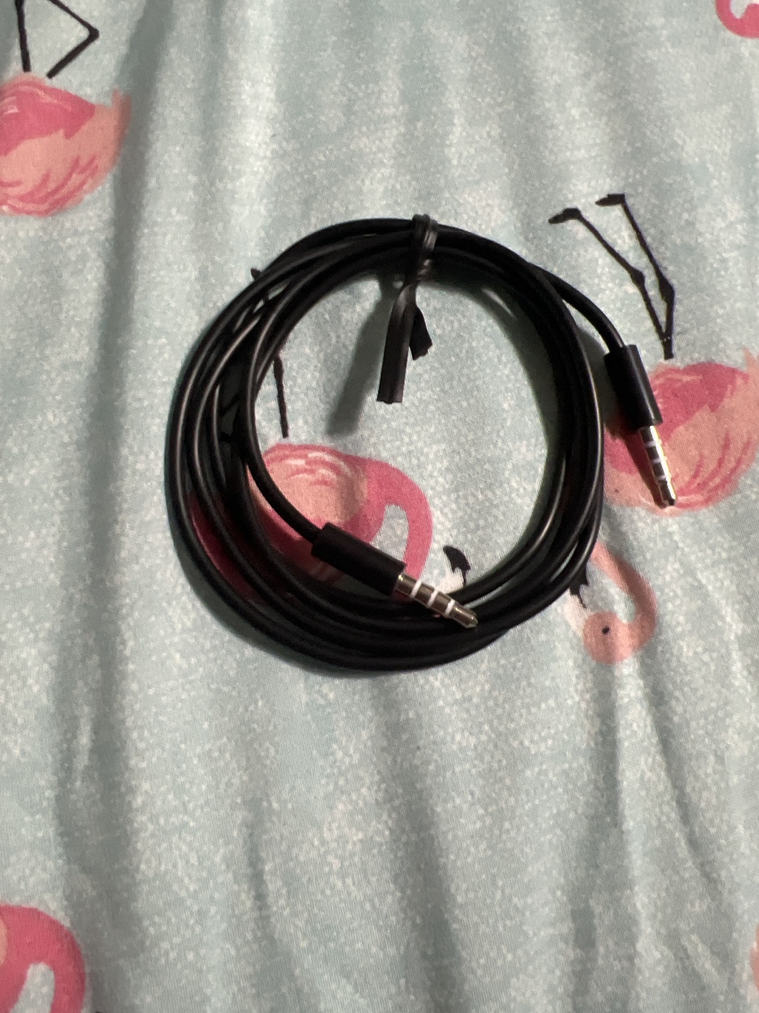 Black 3.5mm Audio Cable 1meter