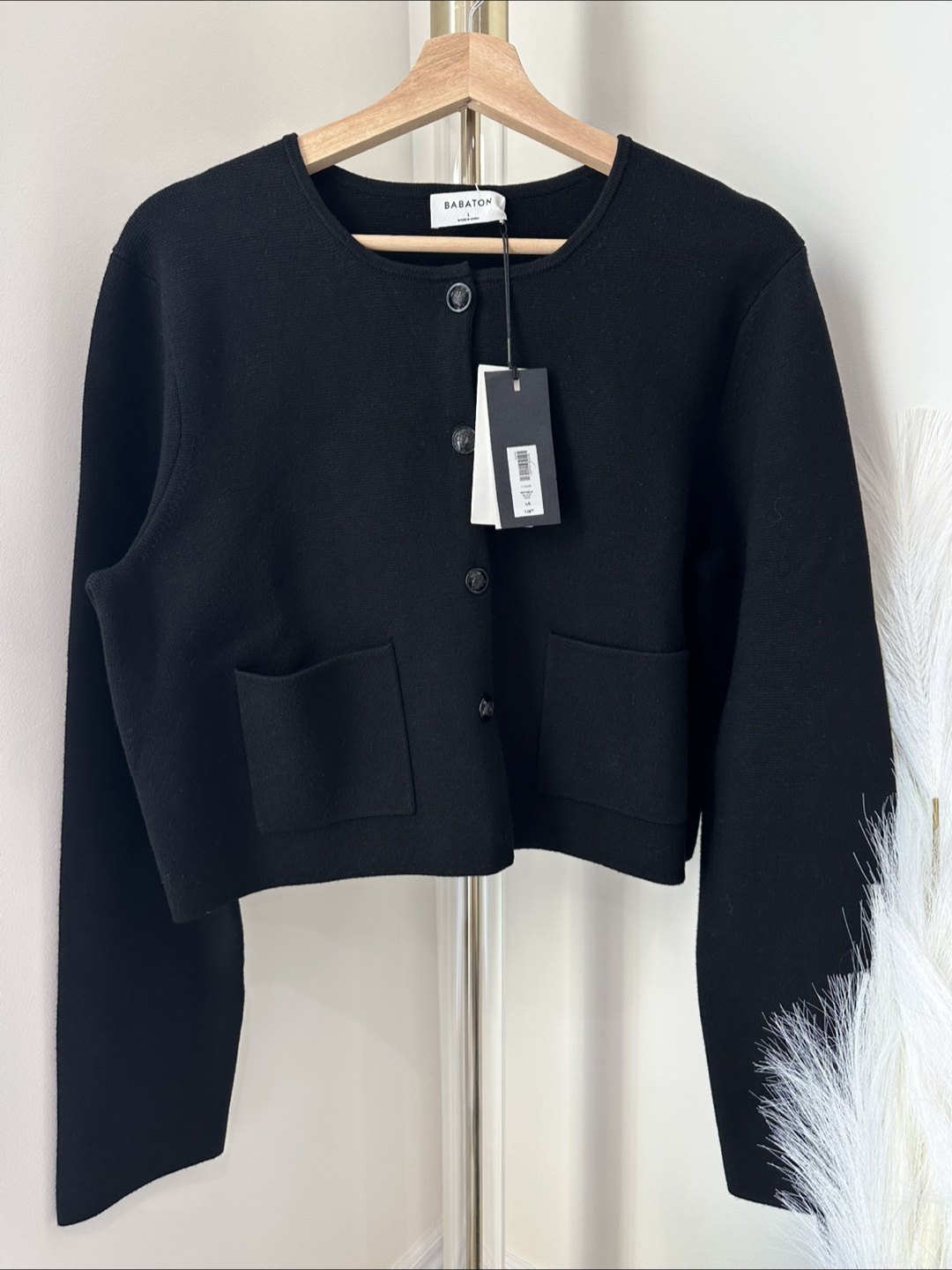 Babaton Notable Cardigan Size L NWT - photo 3