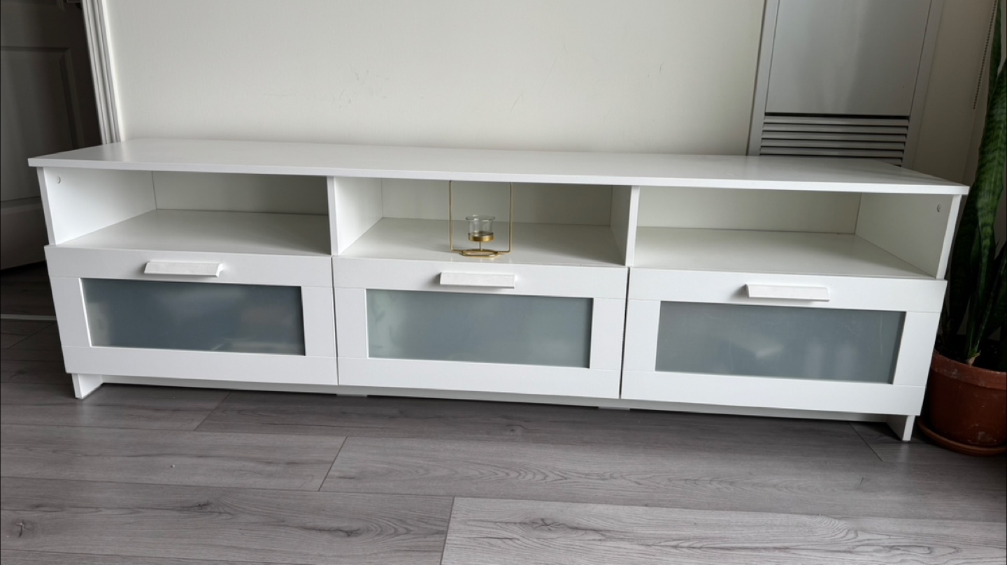 IKEA BRIMENS TV Unit - White