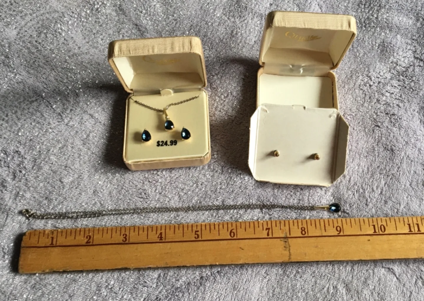 Charm Sterling Silver Necklace & Earring Set image indicator(2)