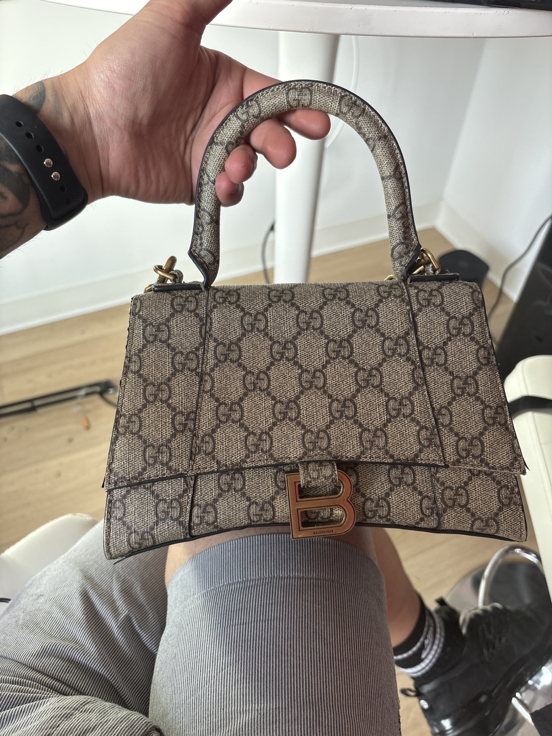 Gucci Balenciaga Hourglass Bag