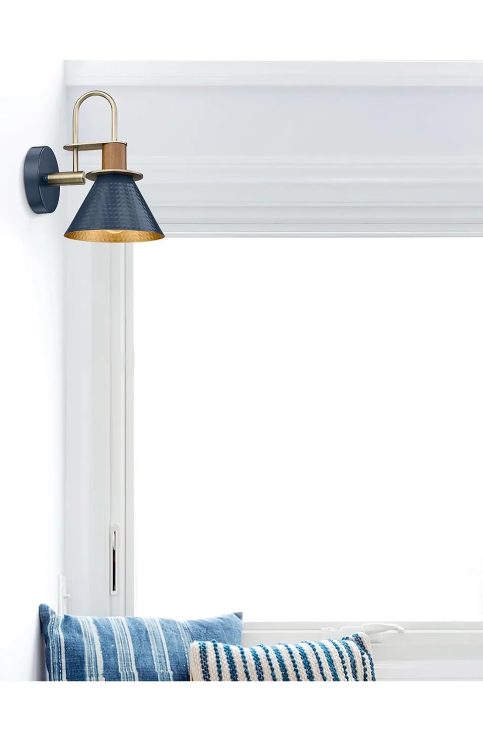 HWH Hammered Blue Wall Sconce - Medium image indicator(7)