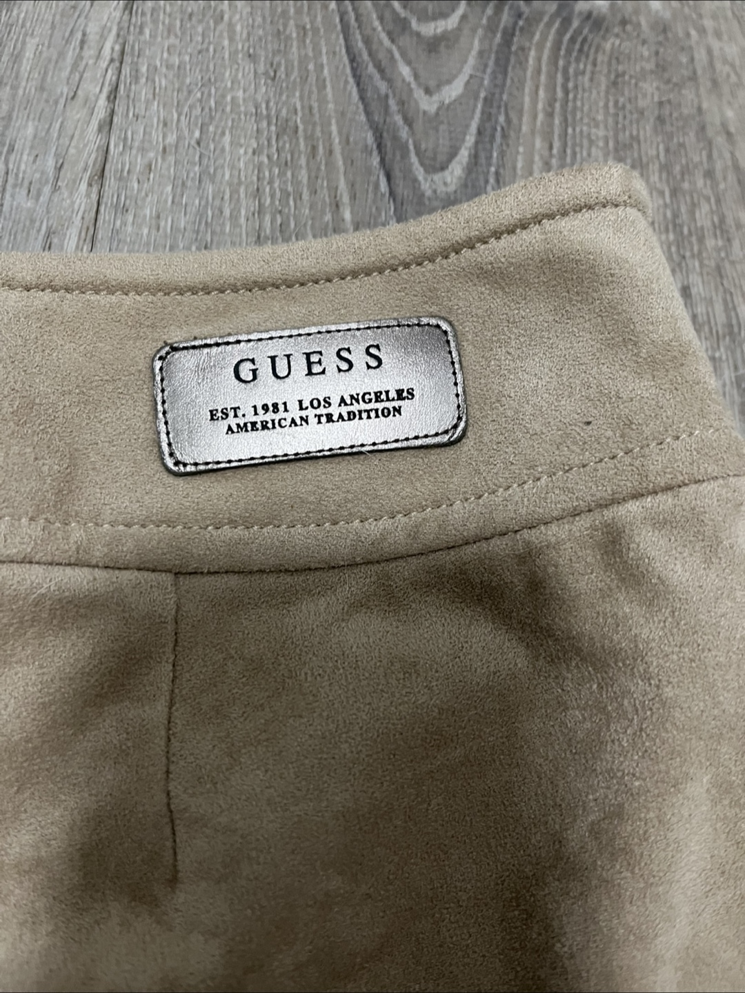 Guess Beige Suede Shorts - photo 5