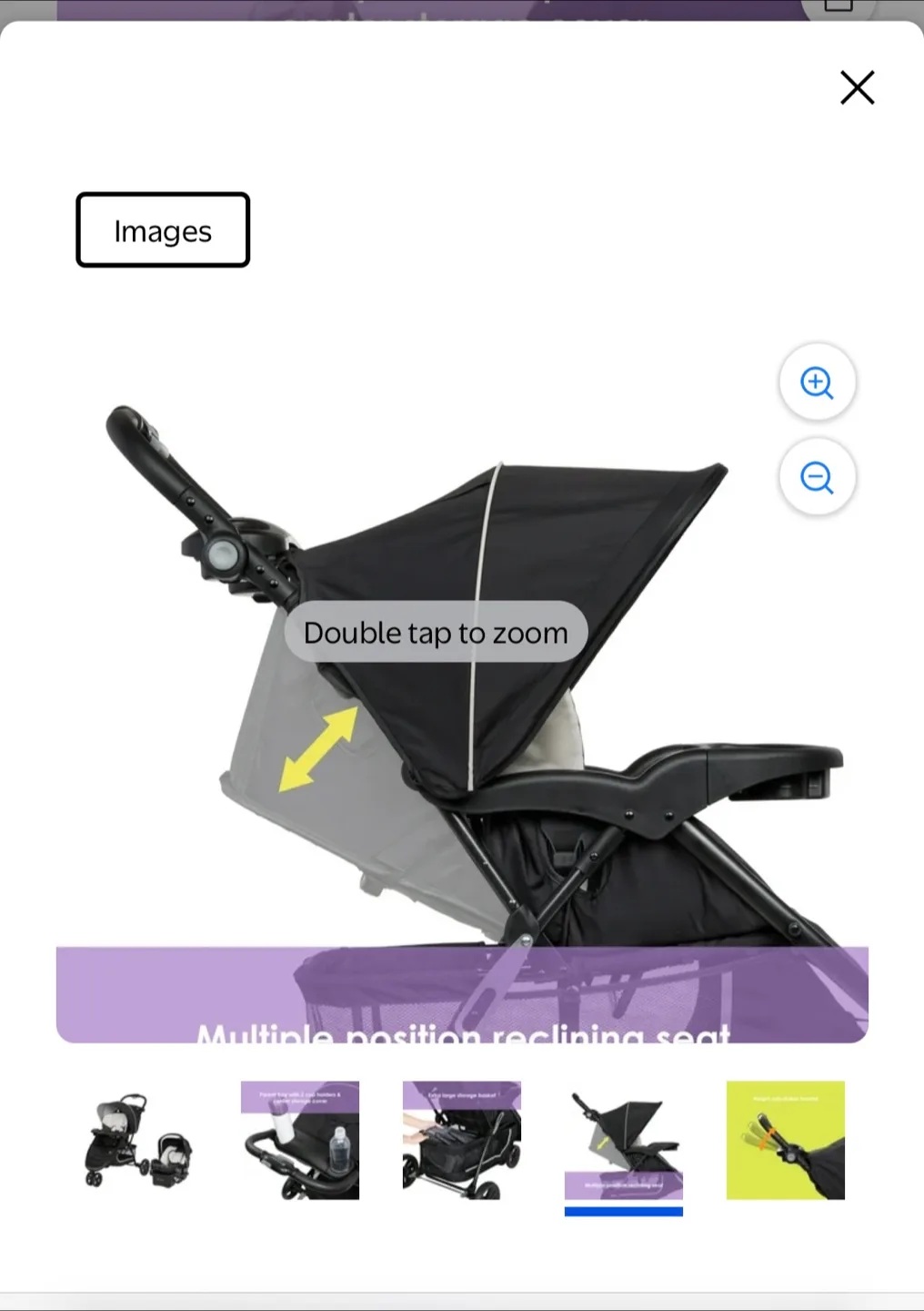 Baby Trend Stroller - Black image indicator(7)