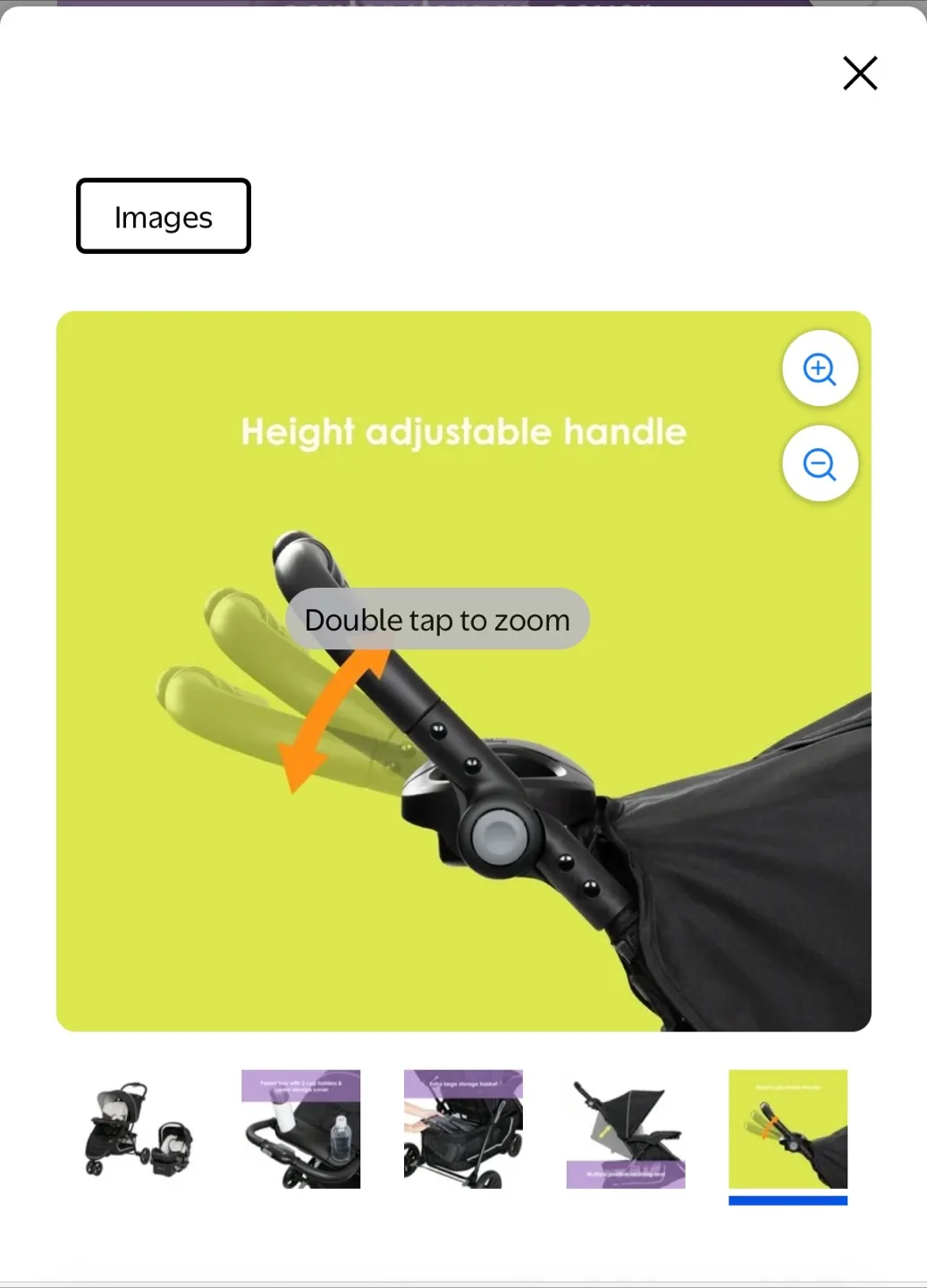 Baby Trend Stroller - Black image indicator(9)