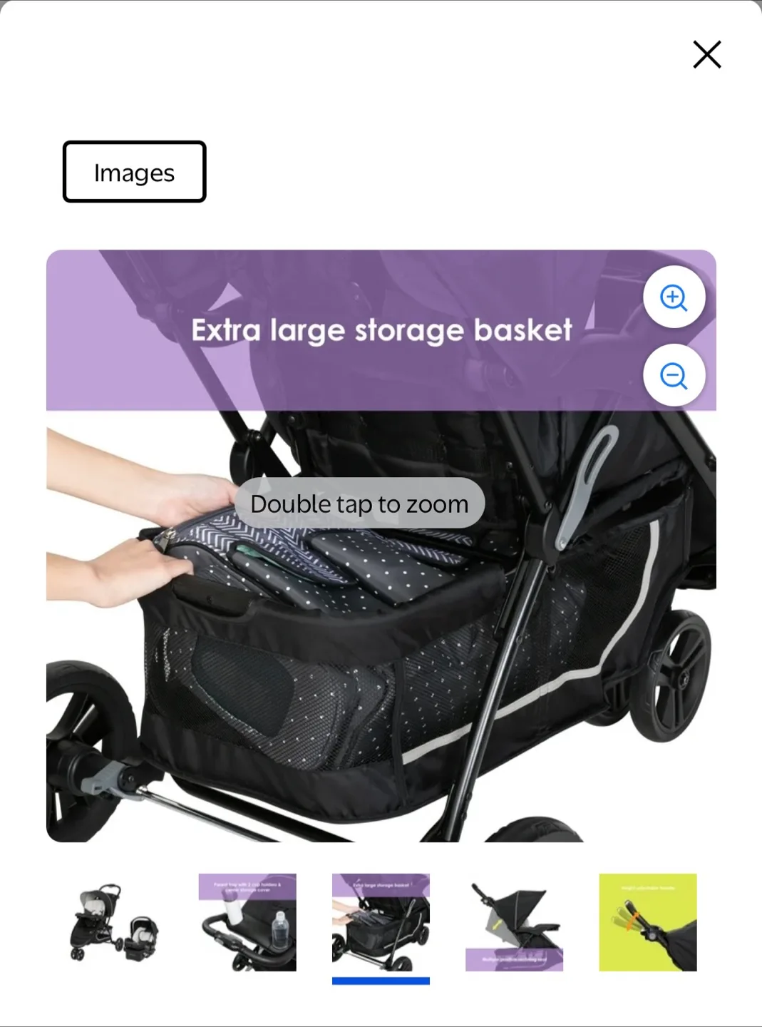 Baby Trend Stroller - Black image indicator(8)