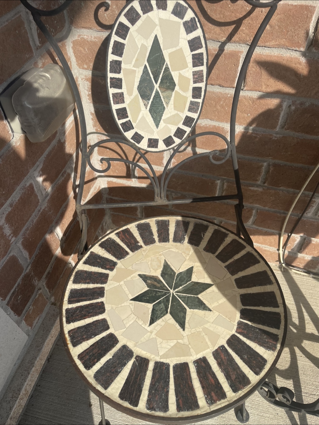 Mosaic Bistro Set - Table and 2 Chairs - photo 3