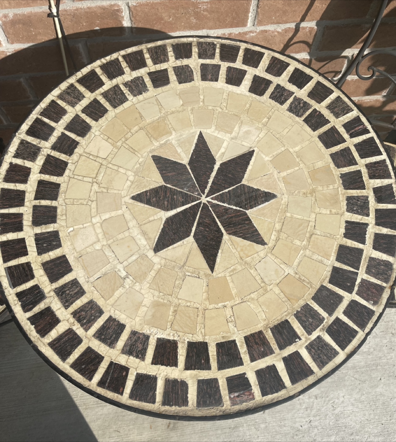 Mosaic Bistro Set - Table and 2 Chairs - photo 4