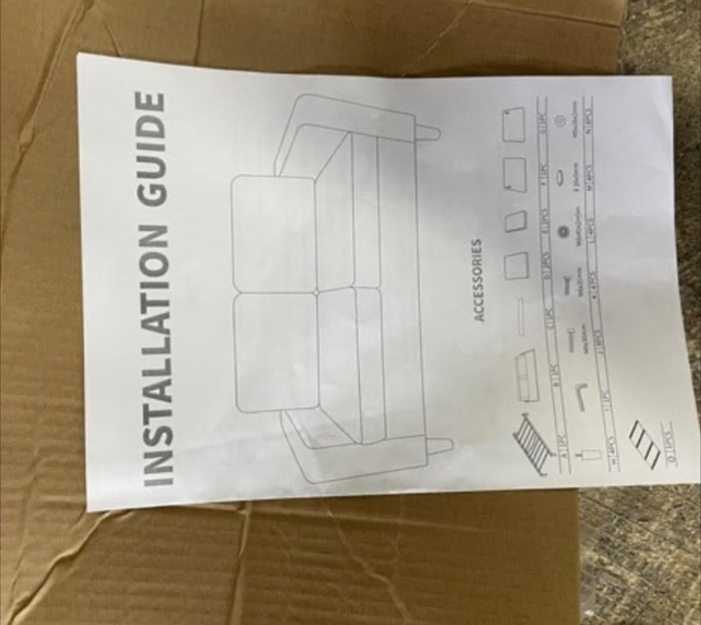 Brand New Loveseat Sofa - Light Grey - photo 4
