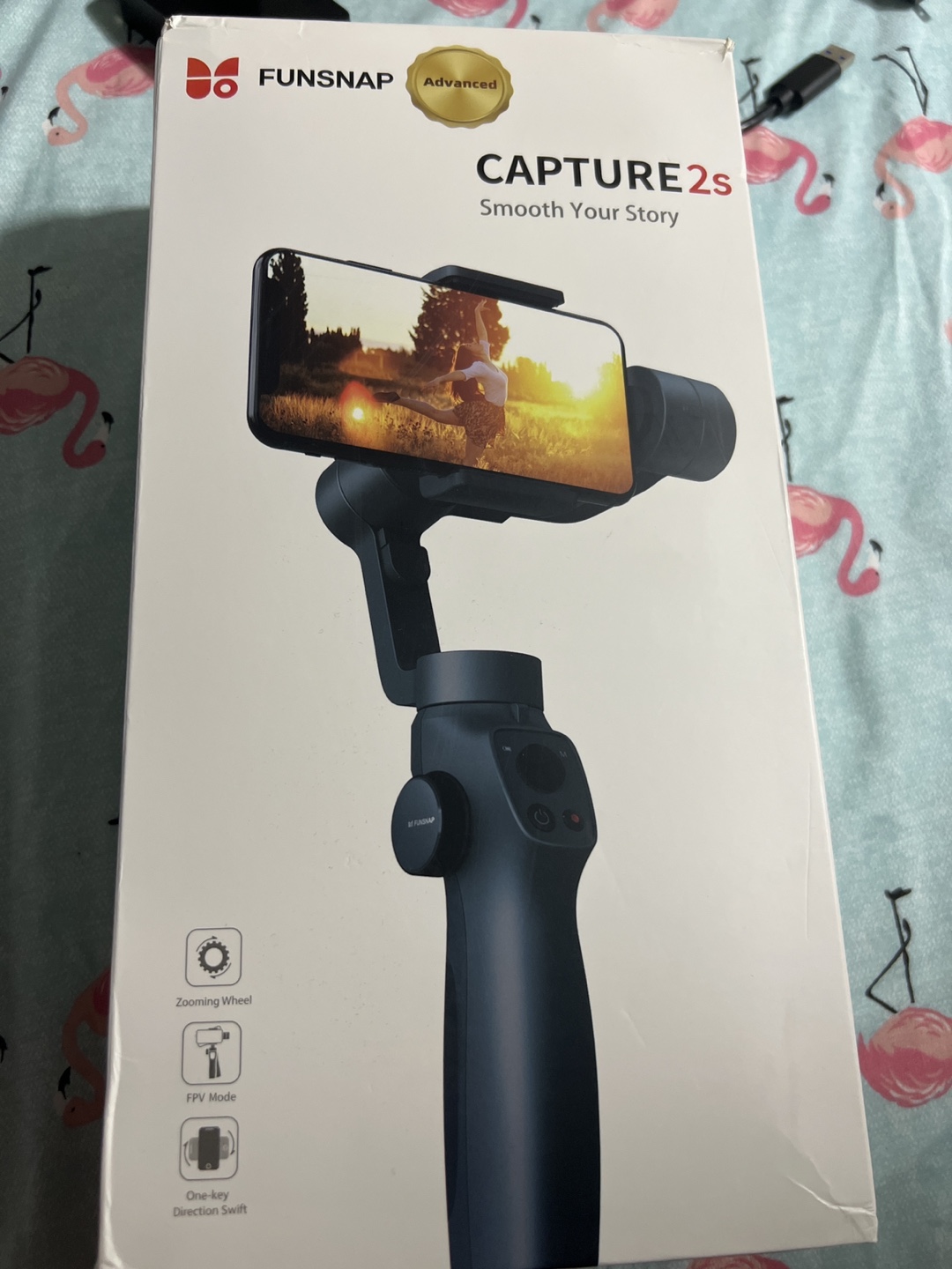 FunSnap Capture 2s Gimbal Stabilizer - Like New!