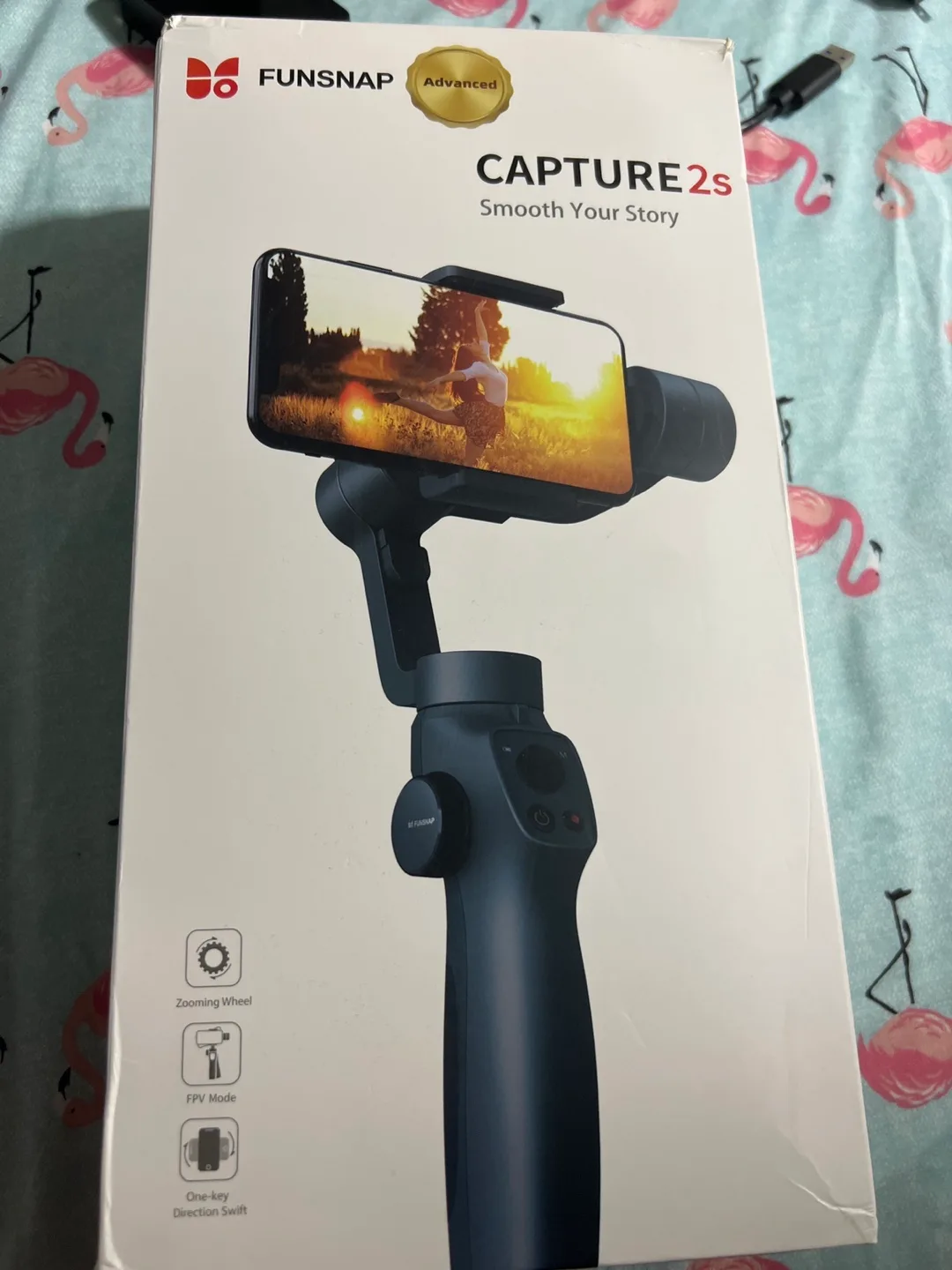 FunSnap Capture 2s Gimbal Stabilizer - Like New! thumbnail
