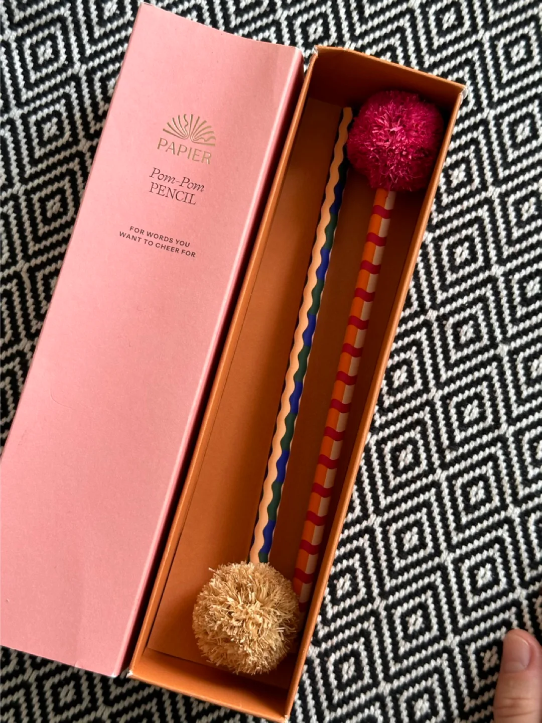Papier Pom-Pom Pencils with Box thumbnail