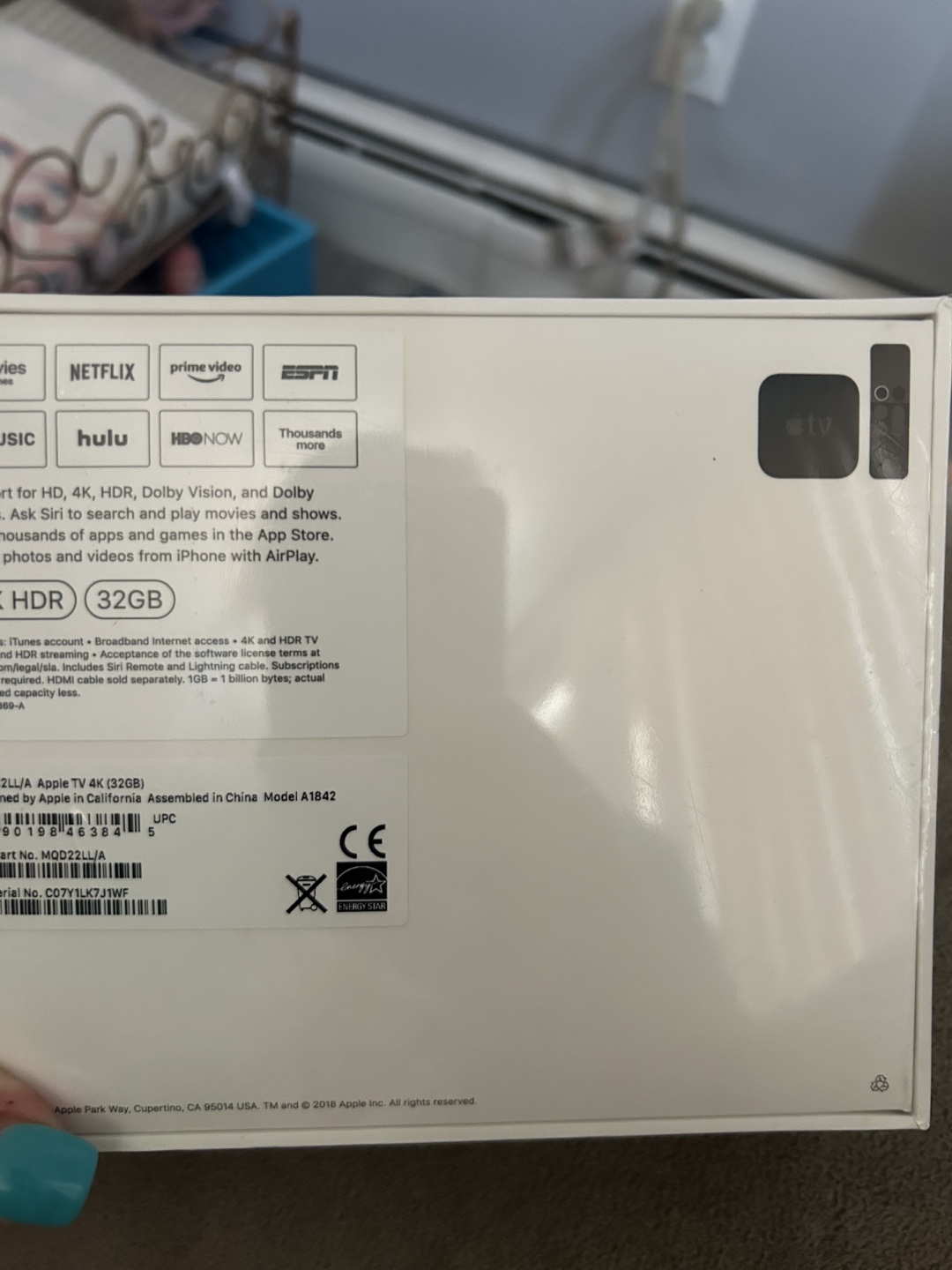 Apple TV 4K 32GB Model A1842