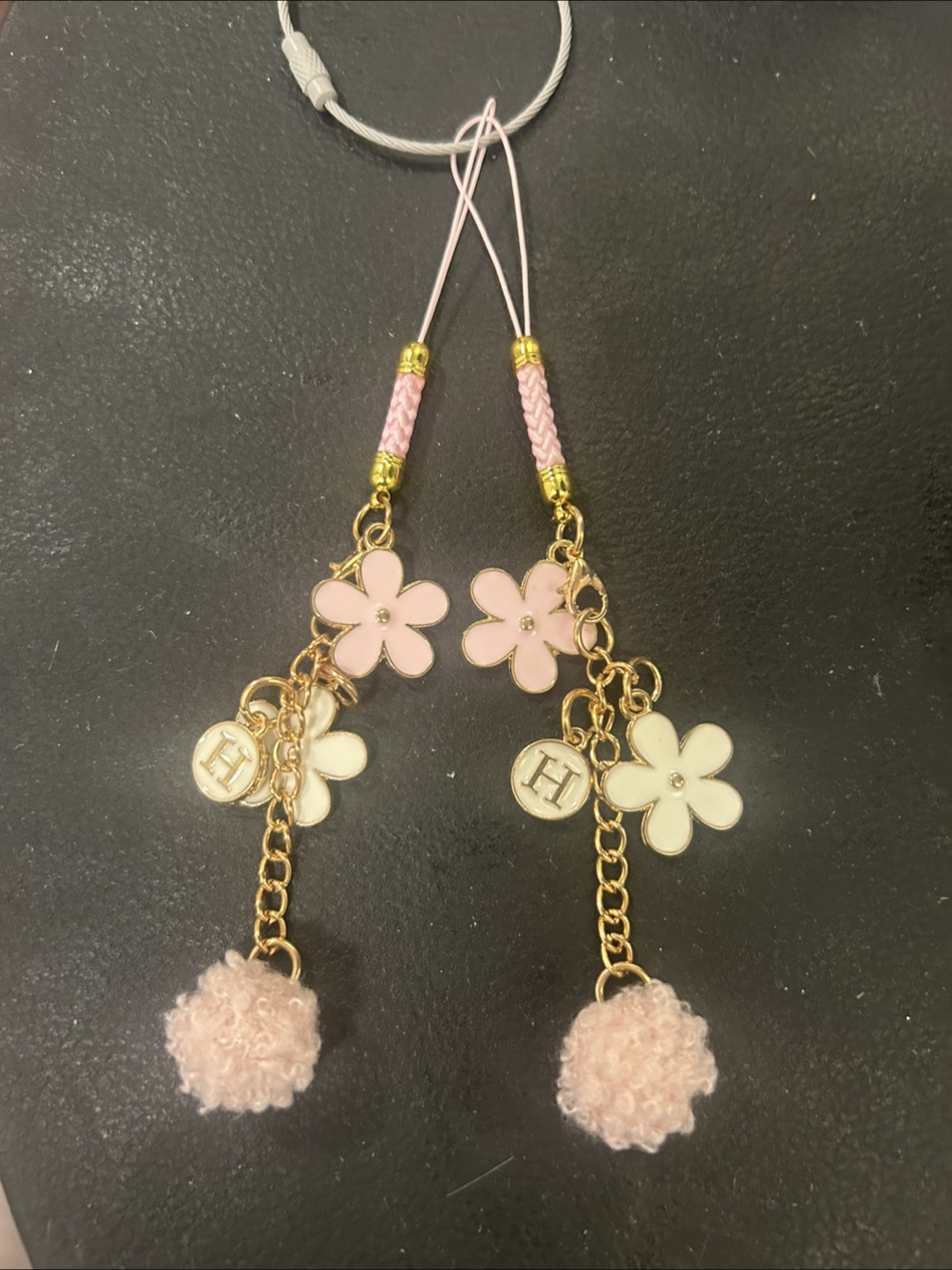 Keychains,zipper charm phone charm