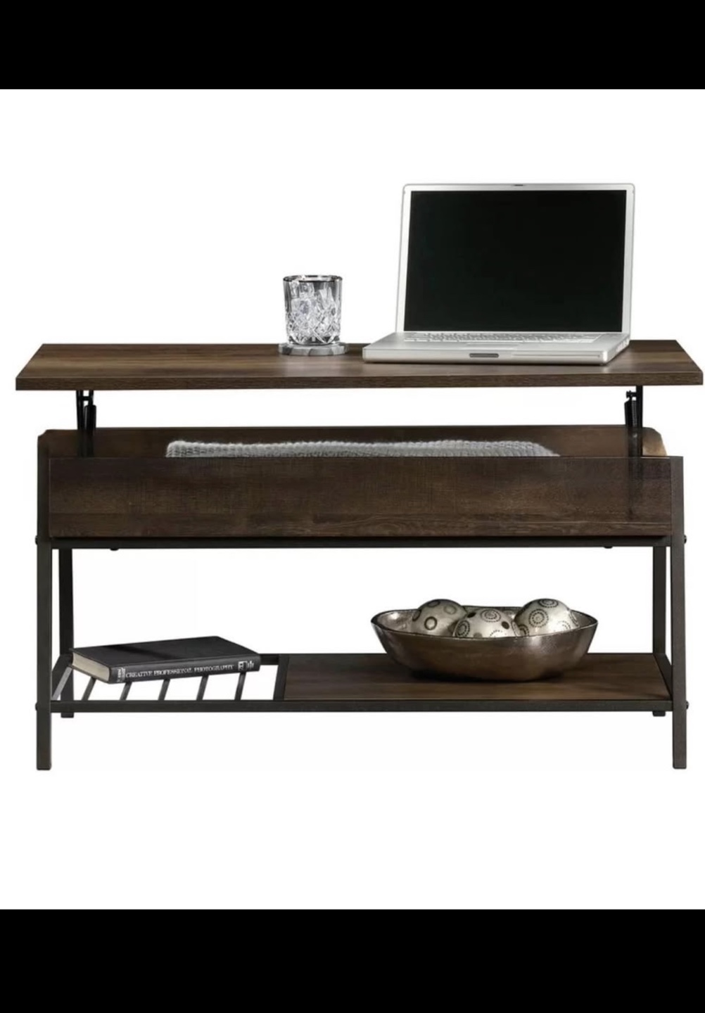 Sauder Lift-top Coffee Table - Smoked Oak Finish - photo 2