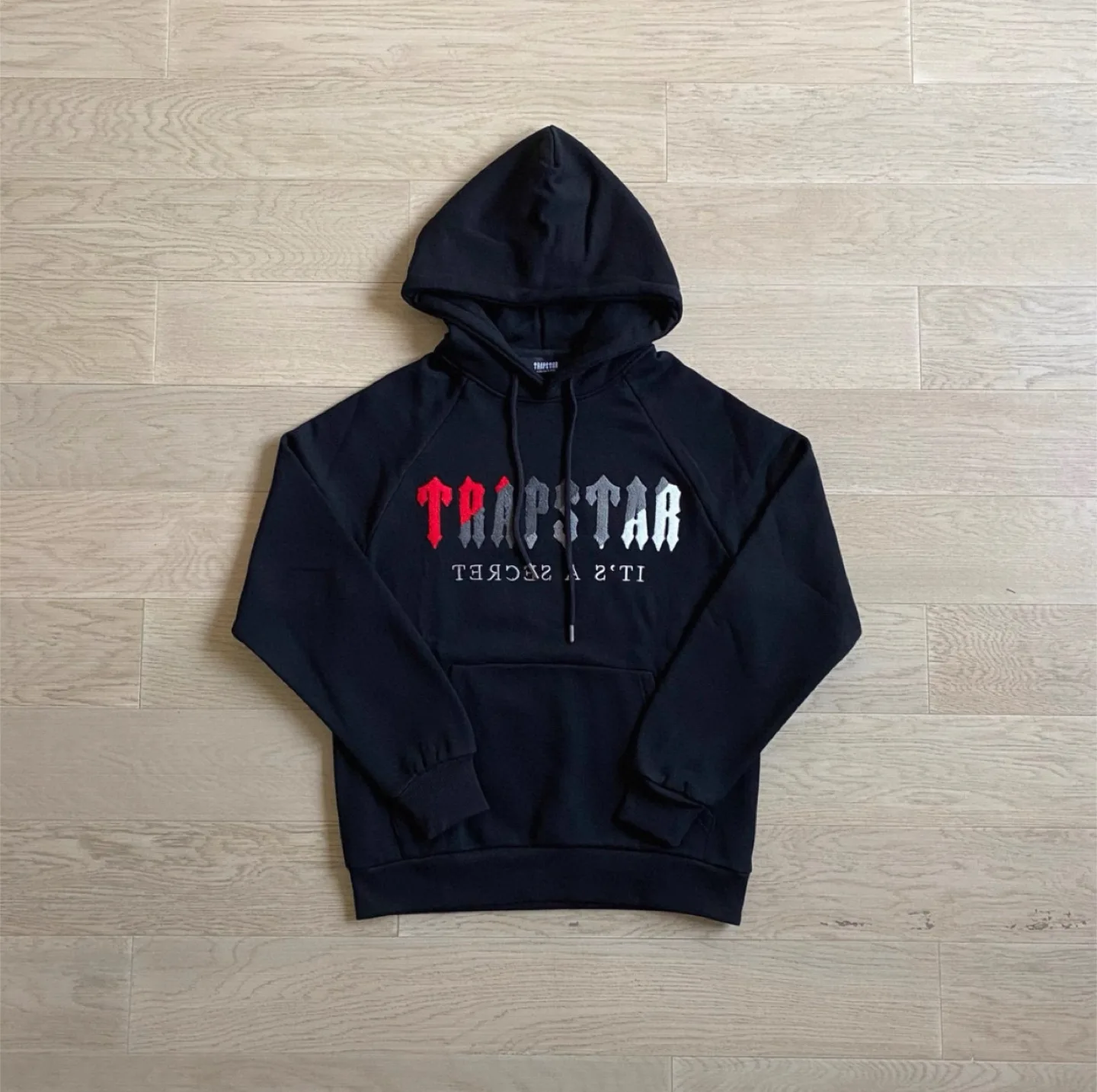 Trapstar Black Hoodie & Sweatpants Set thumbnail