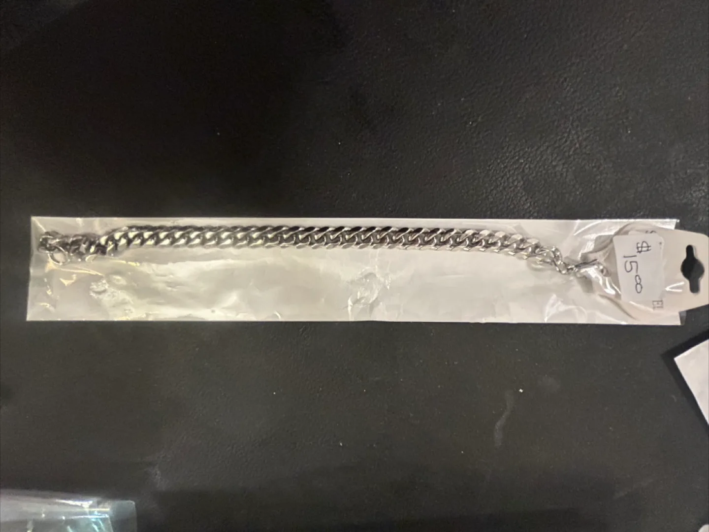 Silver Curb Chain Bracelet image indicator(4)