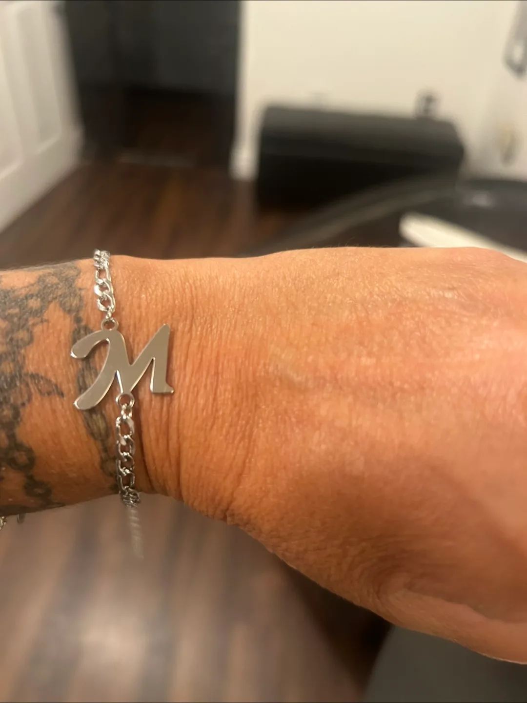 Stainless Steel initial bracelets or anklets image indicator(5)