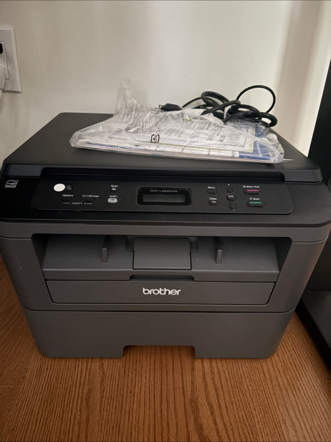 Brother DCP-L2520DW Wireless Black Printer