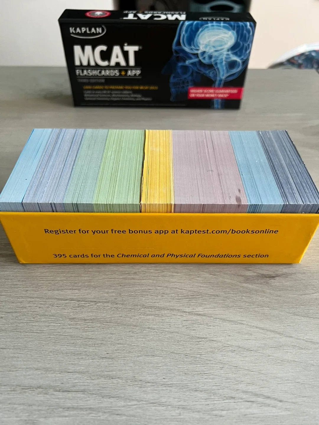 Kaplan MCAT Flashcards + App, Third Edition image indicator(3)