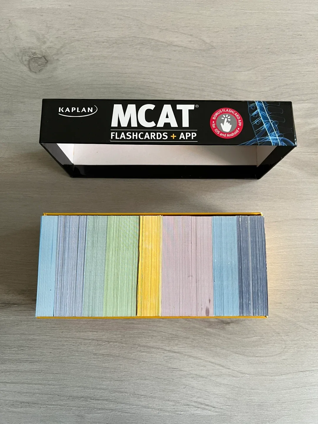 Kaplan MCAT Flashcards + App, Third Edition image indicator(2)