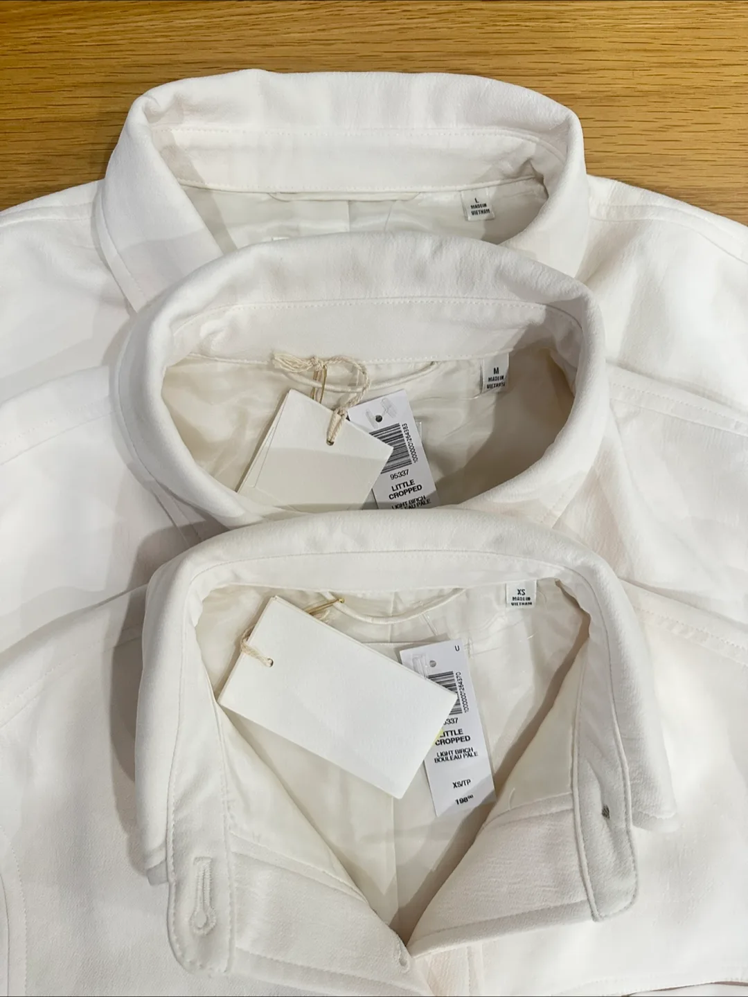 Aritzia Little Cropped Jacket Size L NWT image indicator(5)