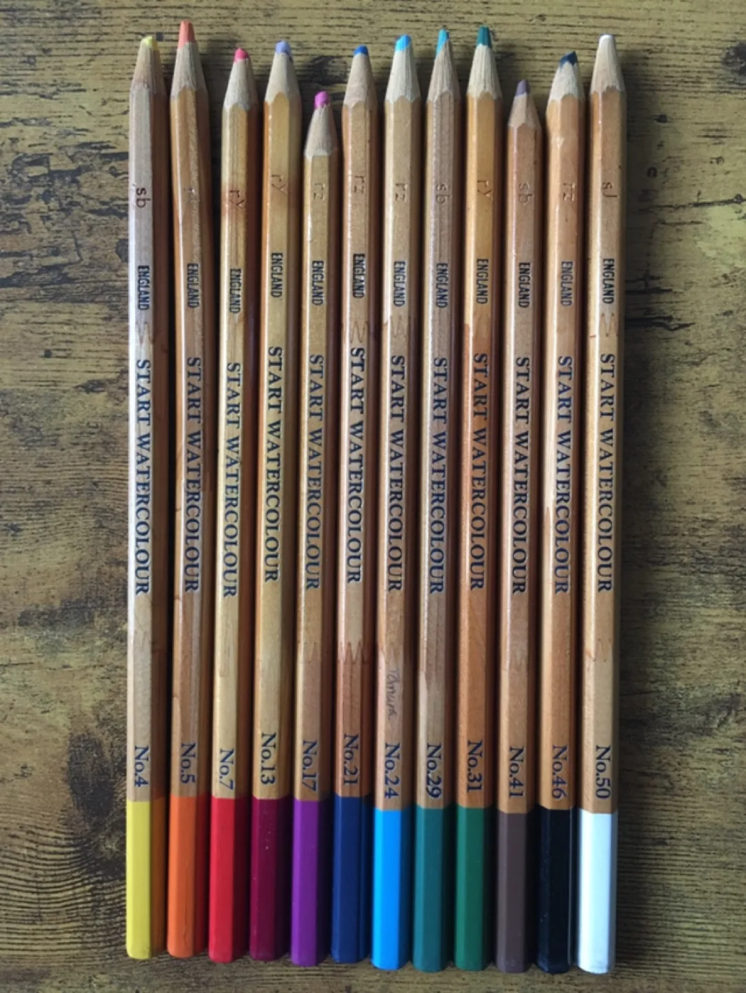 Watercolour Pencils - Set of 12