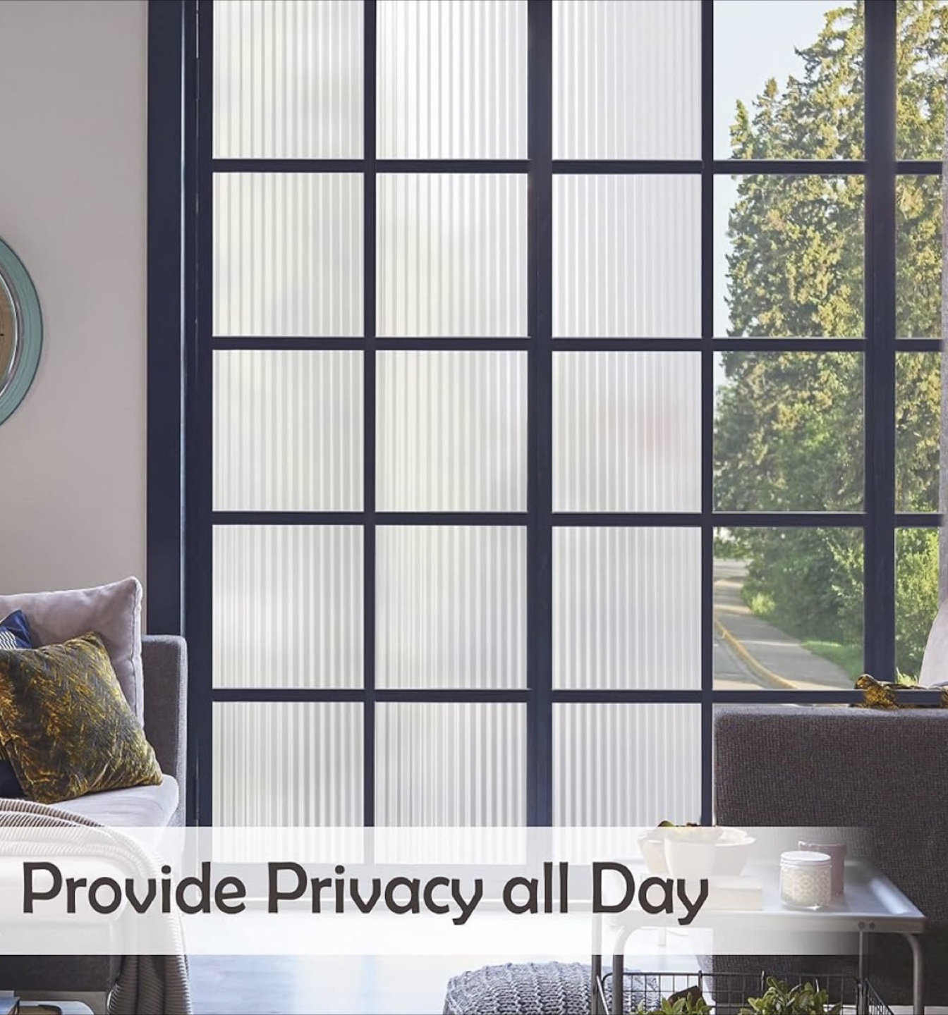 Factory Sealed Privacy Window Film,  (35.4x78.7 inches), 3 Rolls - photo 3