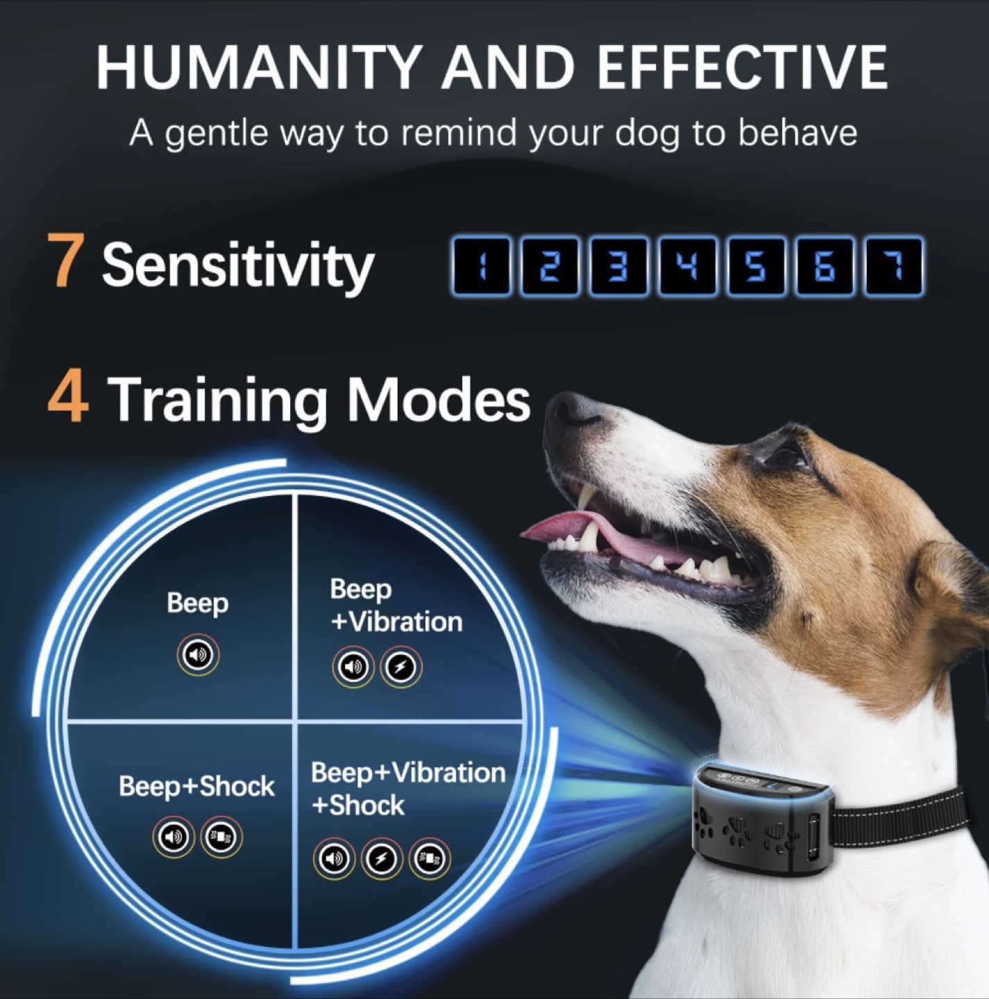New in Box HVRSTVILL Dog Training Shock Collar - photo 5