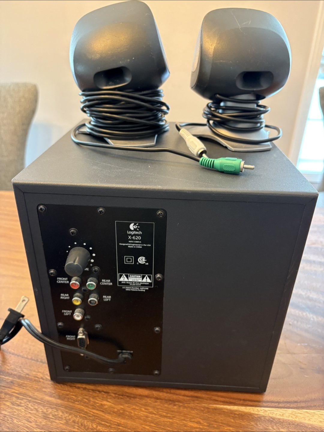Logitech X-620 6.1 Surround Sound System - photo 2