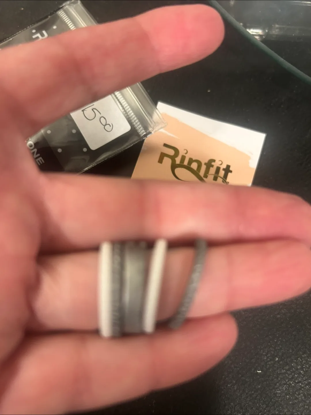 New Rinfit Silicone Rings for Her - Size 6-Size 7 image indicator(2)