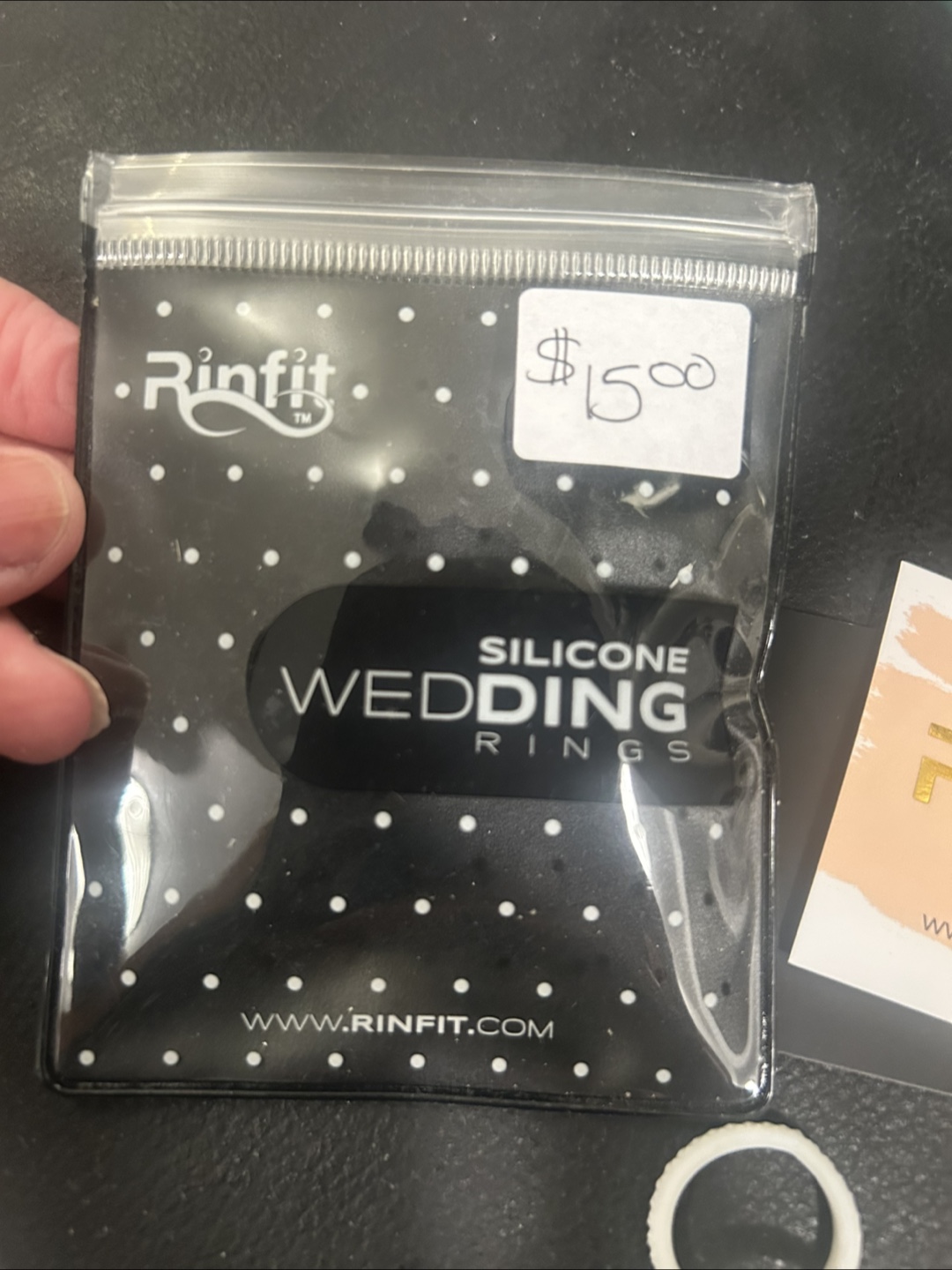 New Rinfit Silicone Rings for Her - Size 6-Size 7 - photo 4