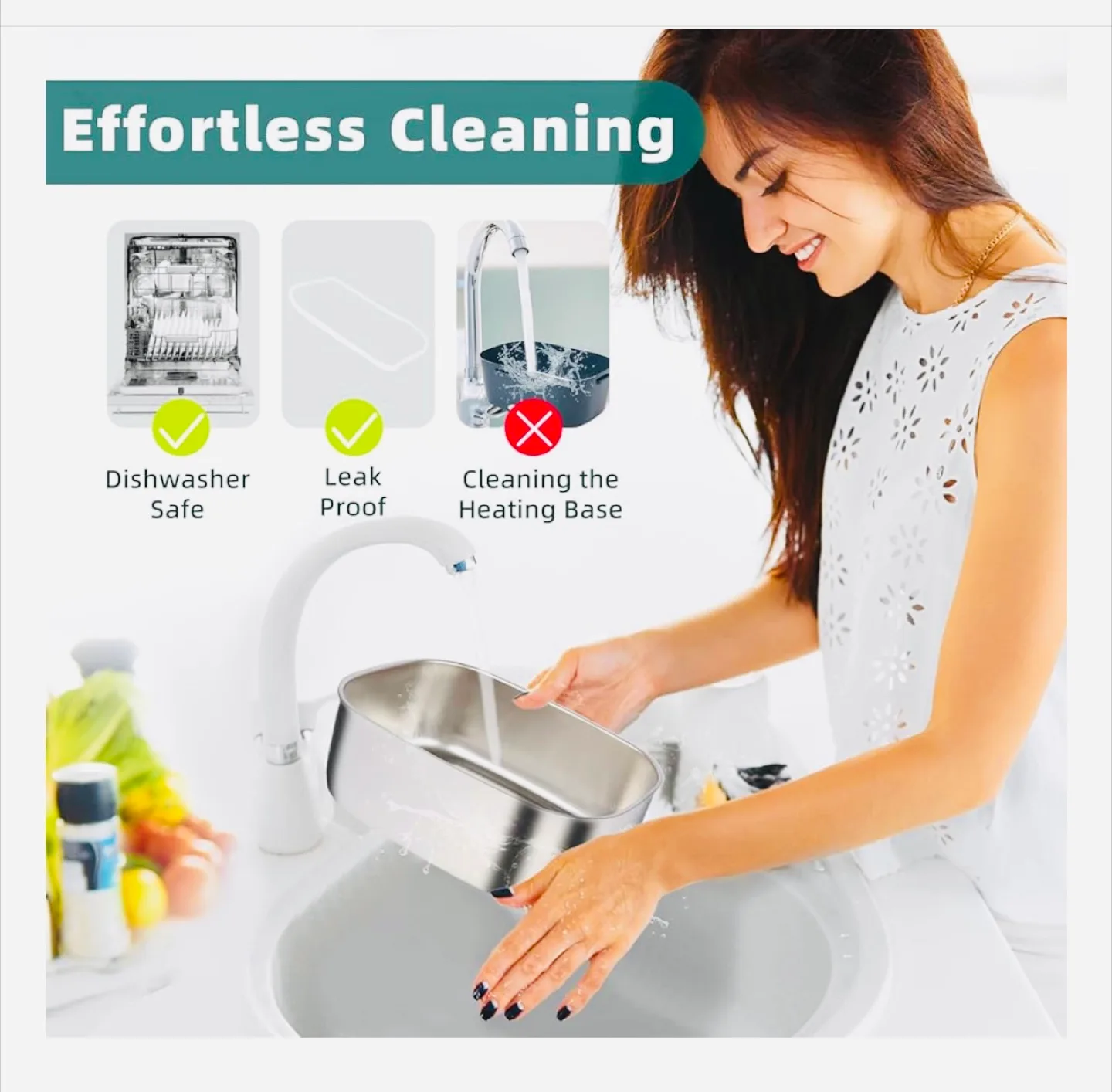 Portable Food Warmer Lunch Box - 1.5L image indicator(2)