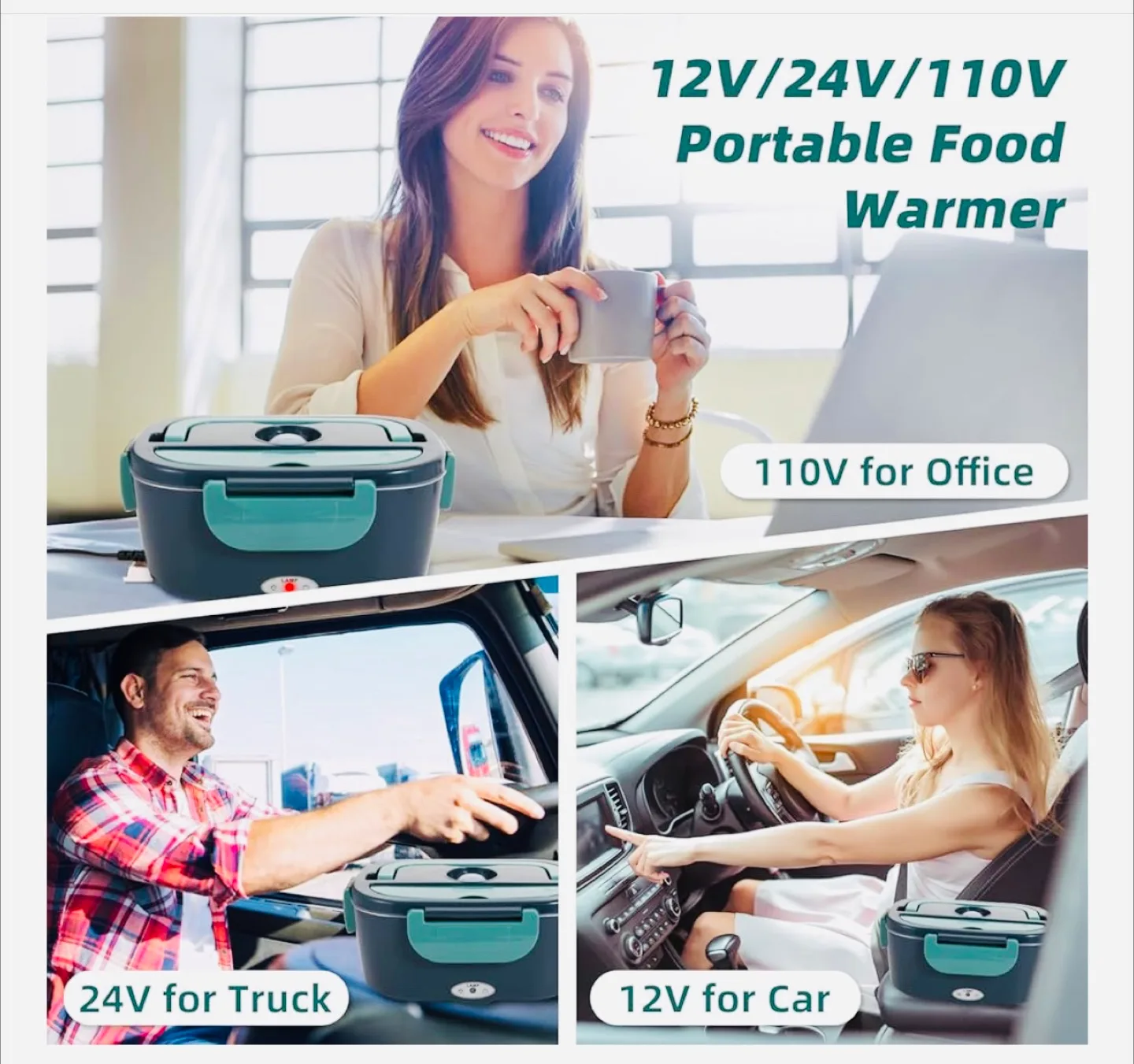 Portable Food Warmer Lunch Box - 1.5L image indicator(3)