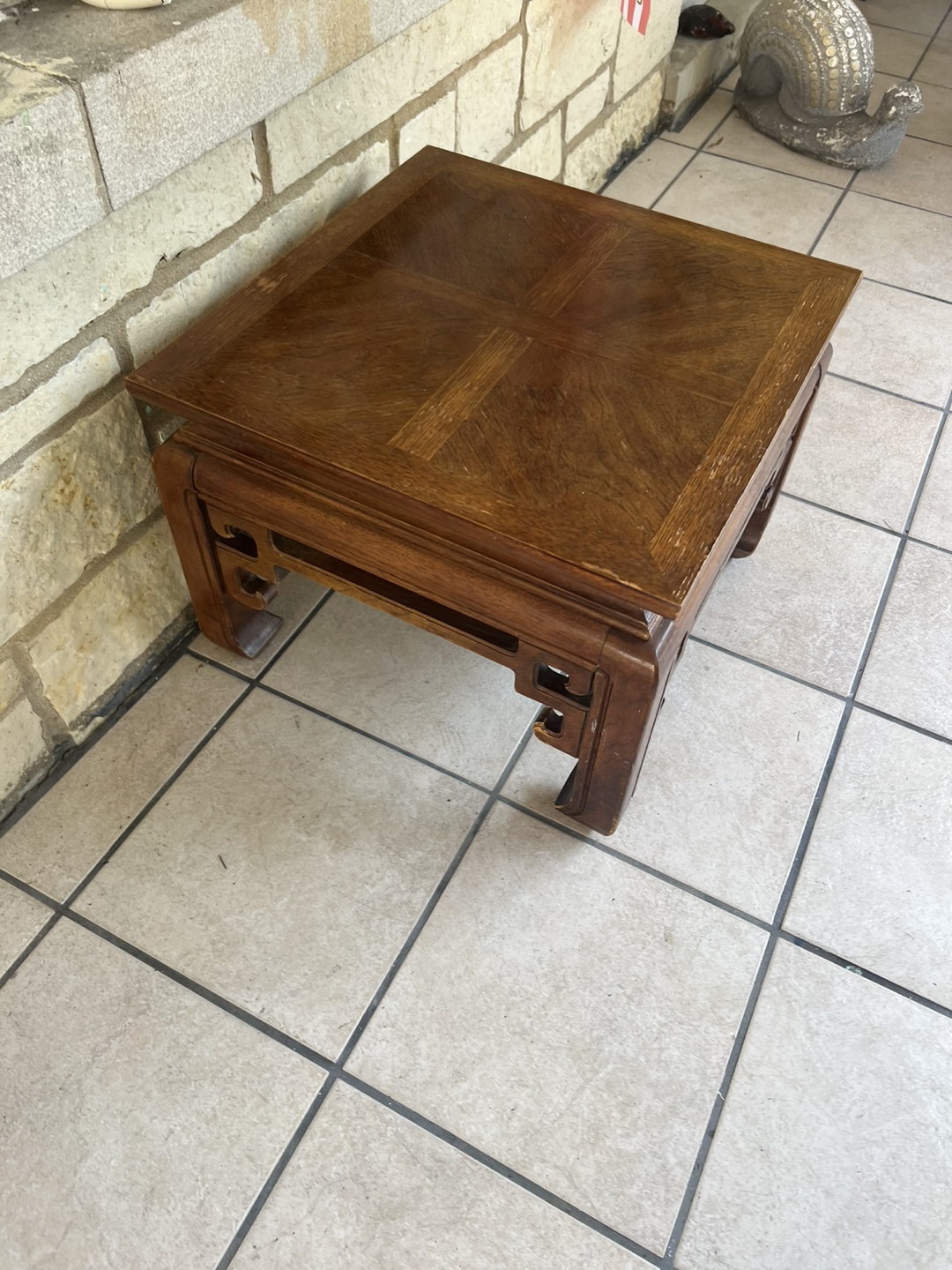 Wooden Accent Table - photo 5