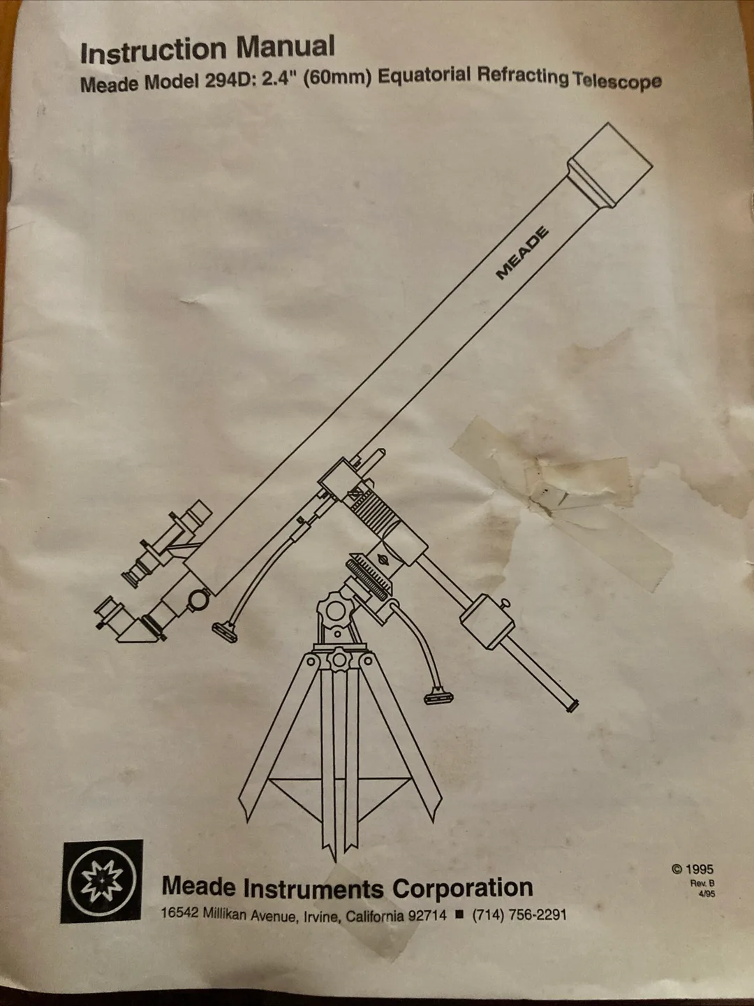 Meade Telescope image indicator(8)