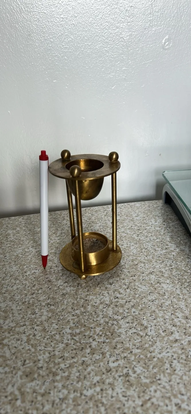 Brass Incense Burner - Made in India thumbnail