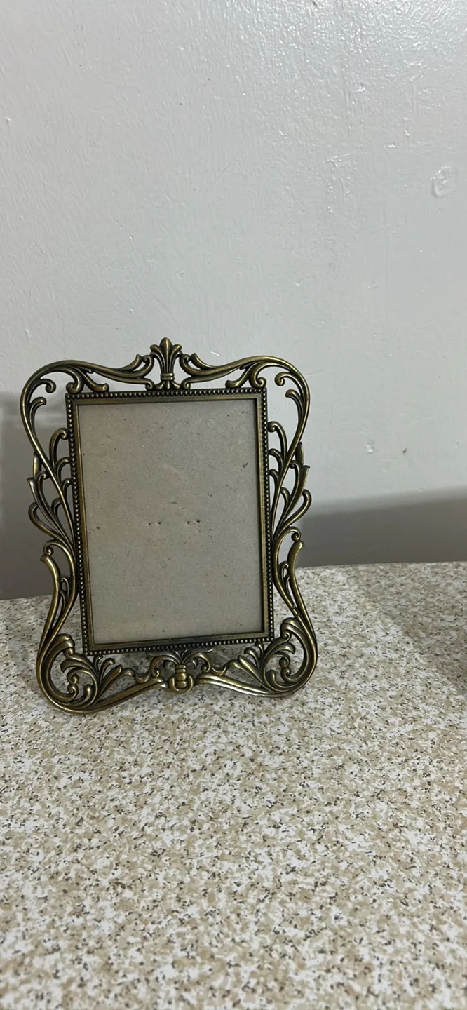 Ornate Bronze Picture Frame thumbnail
