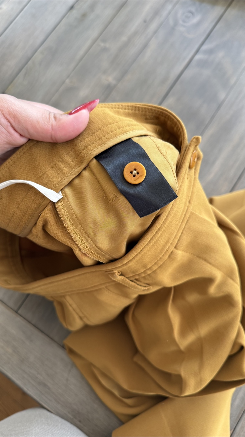 Aritzia (Babaton) Gold Trousers Size 10 - photo 4