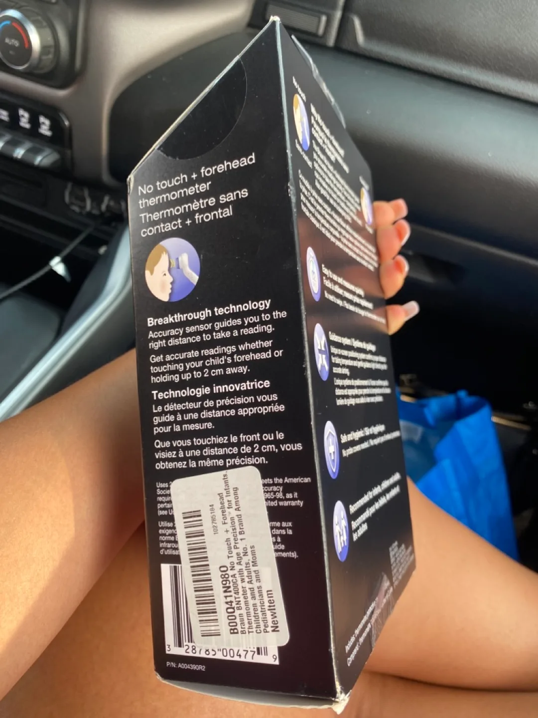 Braun No Touch Forehead Thermometer (BNT300CA) image indicator(2)