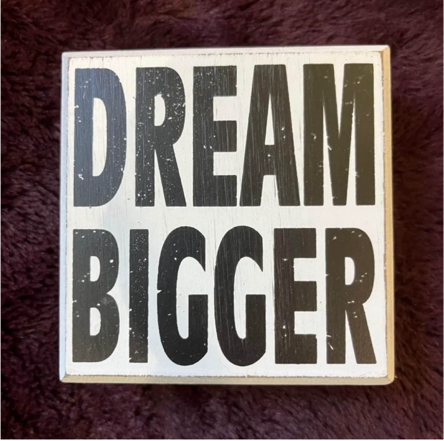 Decorative Sign - Dream Bigger thumbnail
