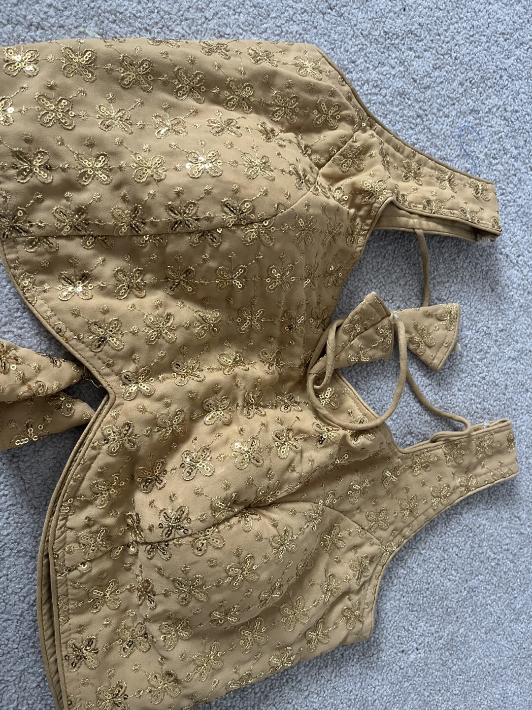 Gold Embroidered Blouse