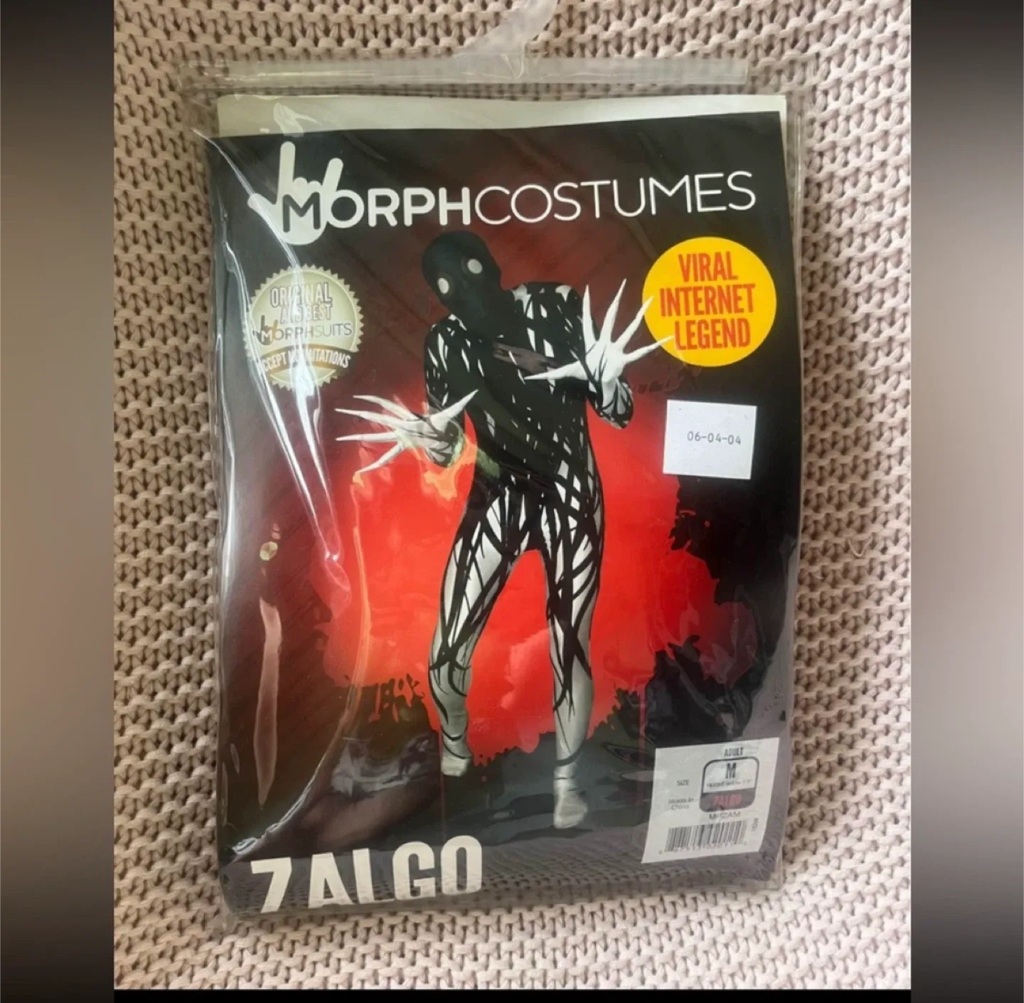 Halloween Costume ZALGO Morph Suit image indicator(2)