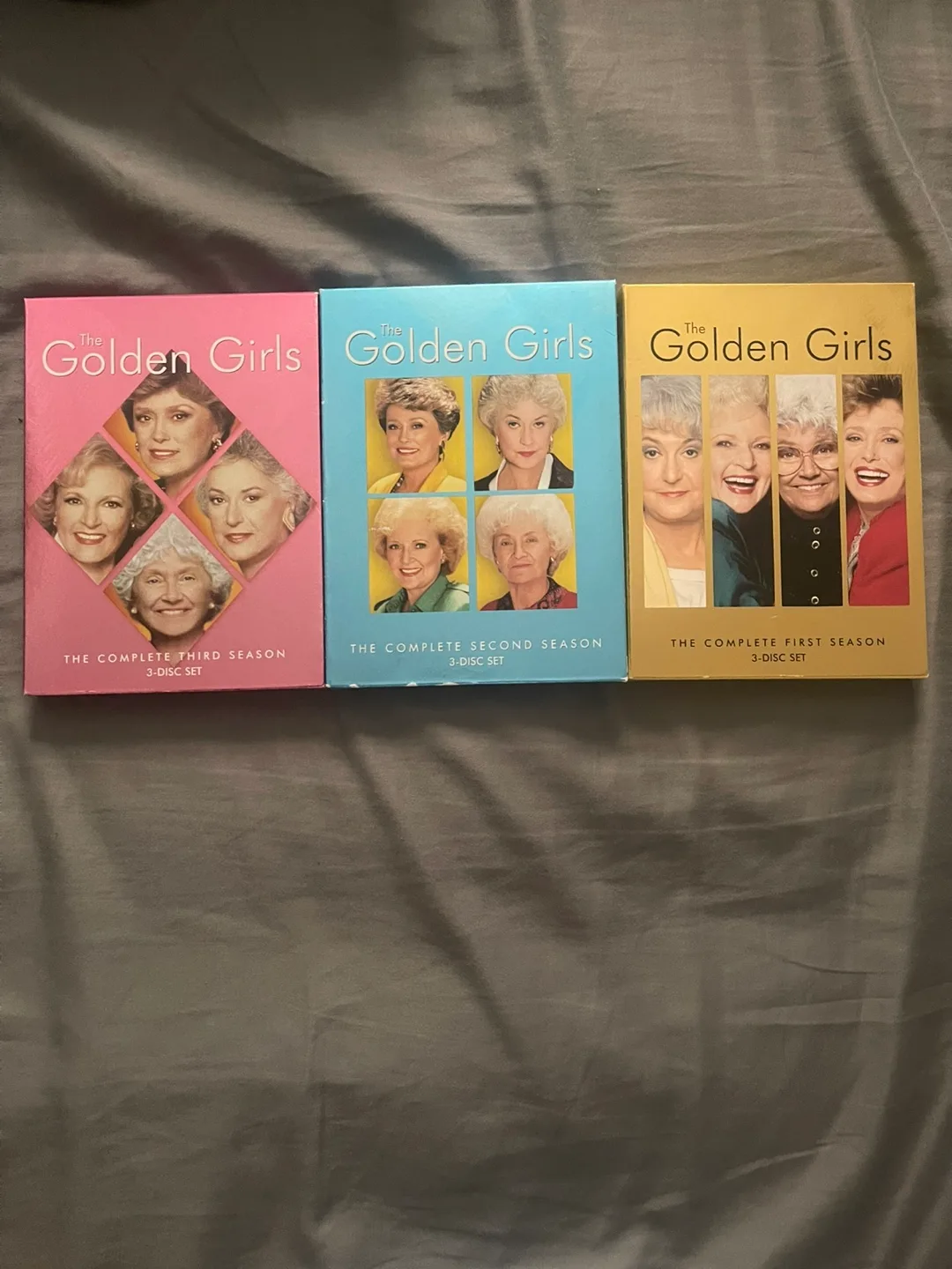The Golden Girls DVD sets - Seasons 1, 2, and 3 for $25 thumbnail