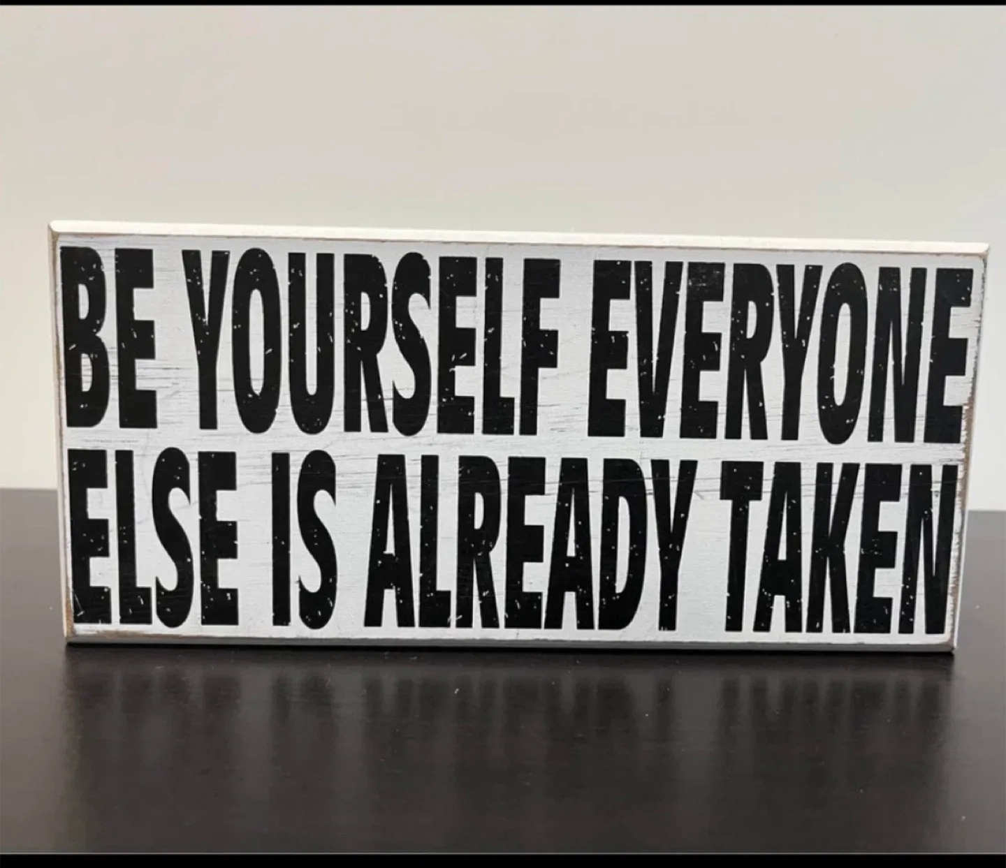 Decorative Sign - Be Yourself thumbnail